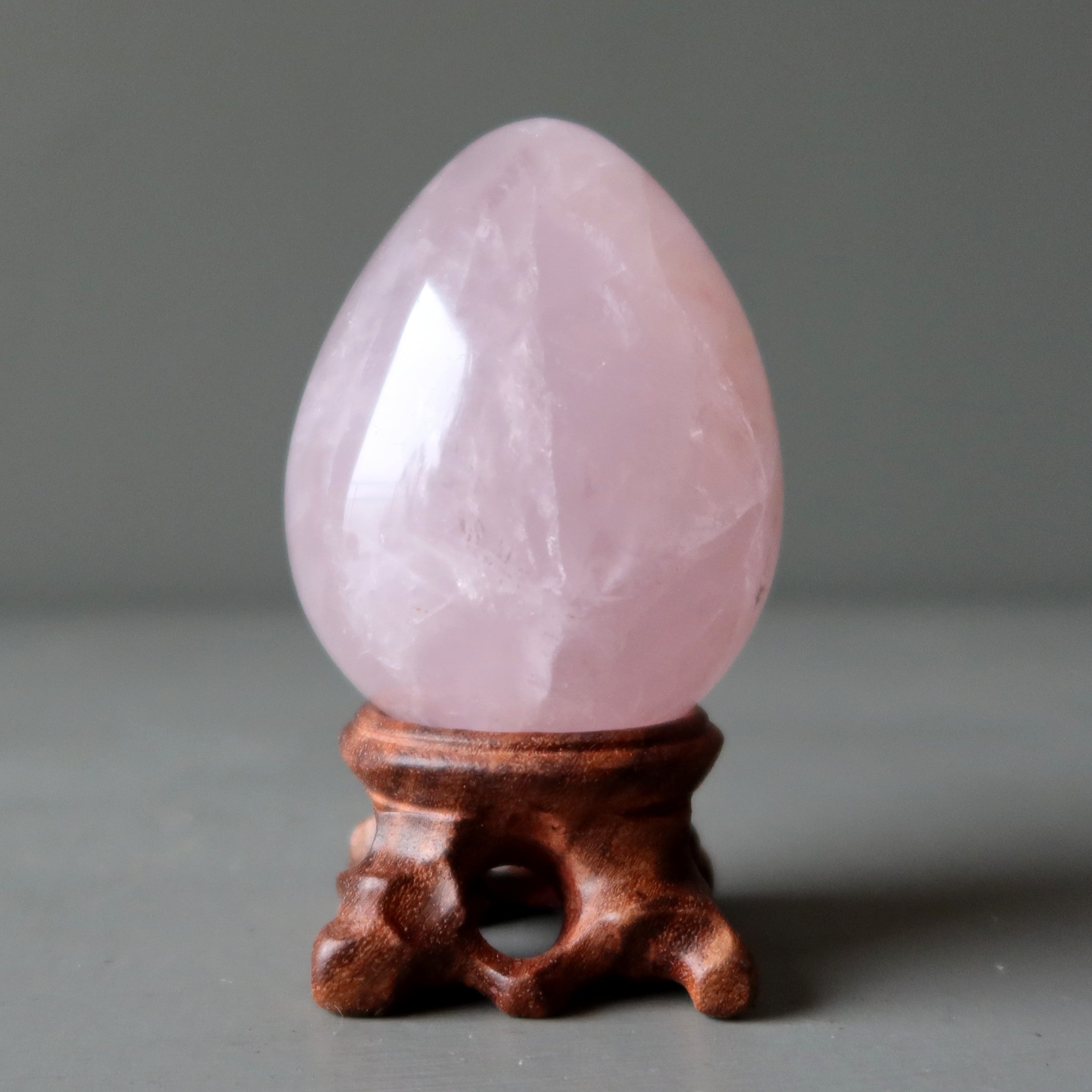 Rose Quartz Egg Sweet Relationships Hatching Love Stone