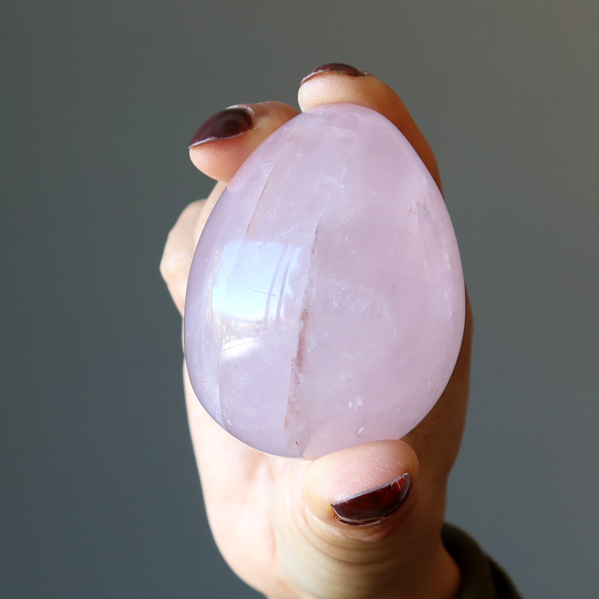 Rose Quartz Egg Sweet Relationships Hatching Love Stone
