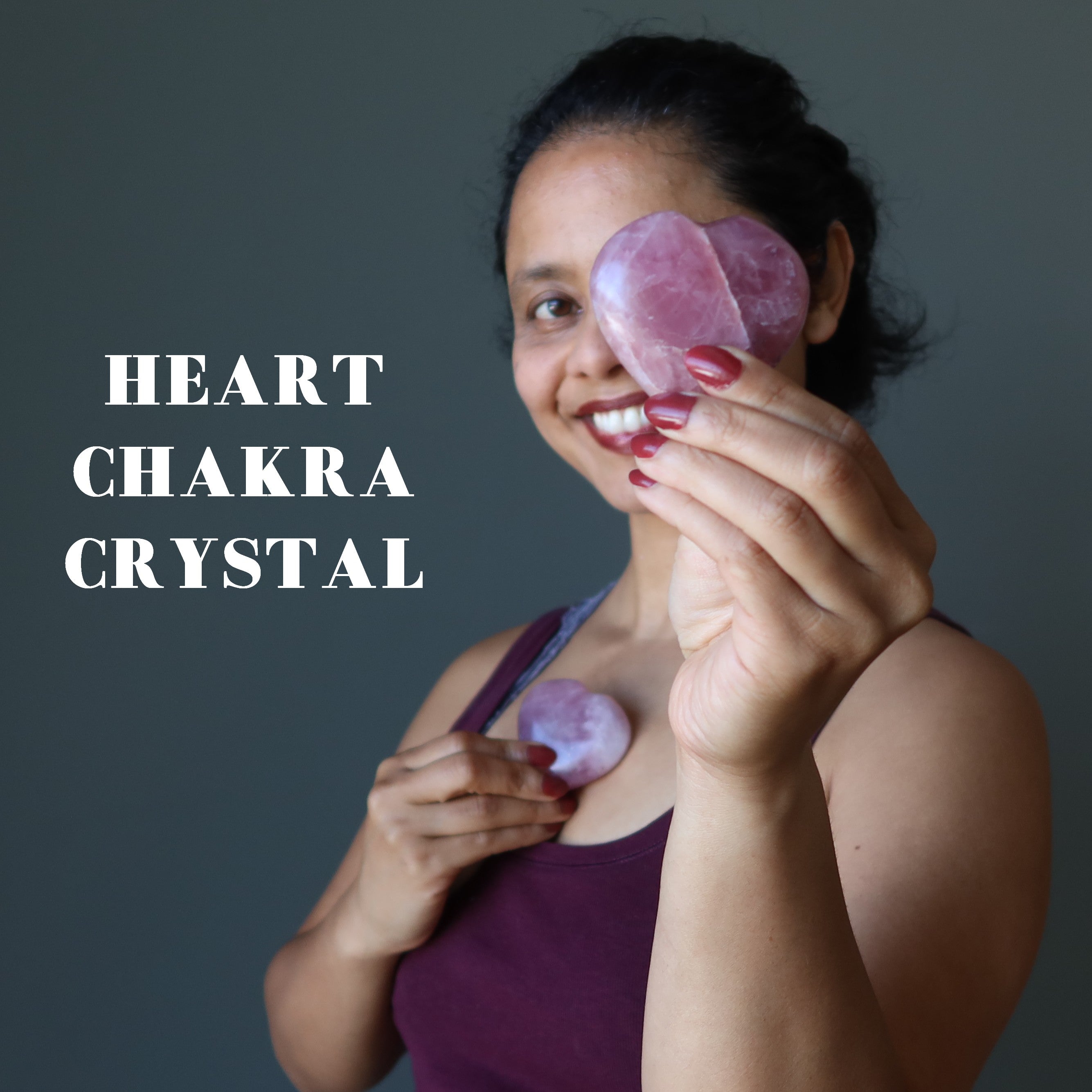Cœur de quartz rose : un festival d'amour crépitant et pétillant