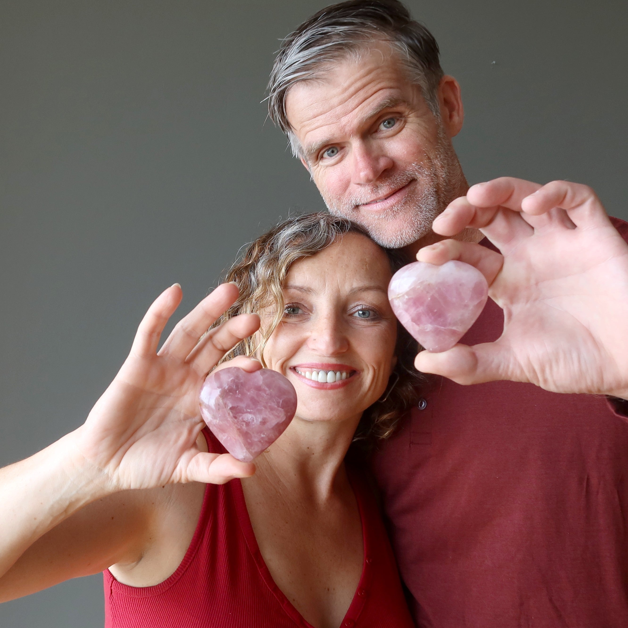 Cœur de quartz rose : un festival d'amour crépitant et pétillant
