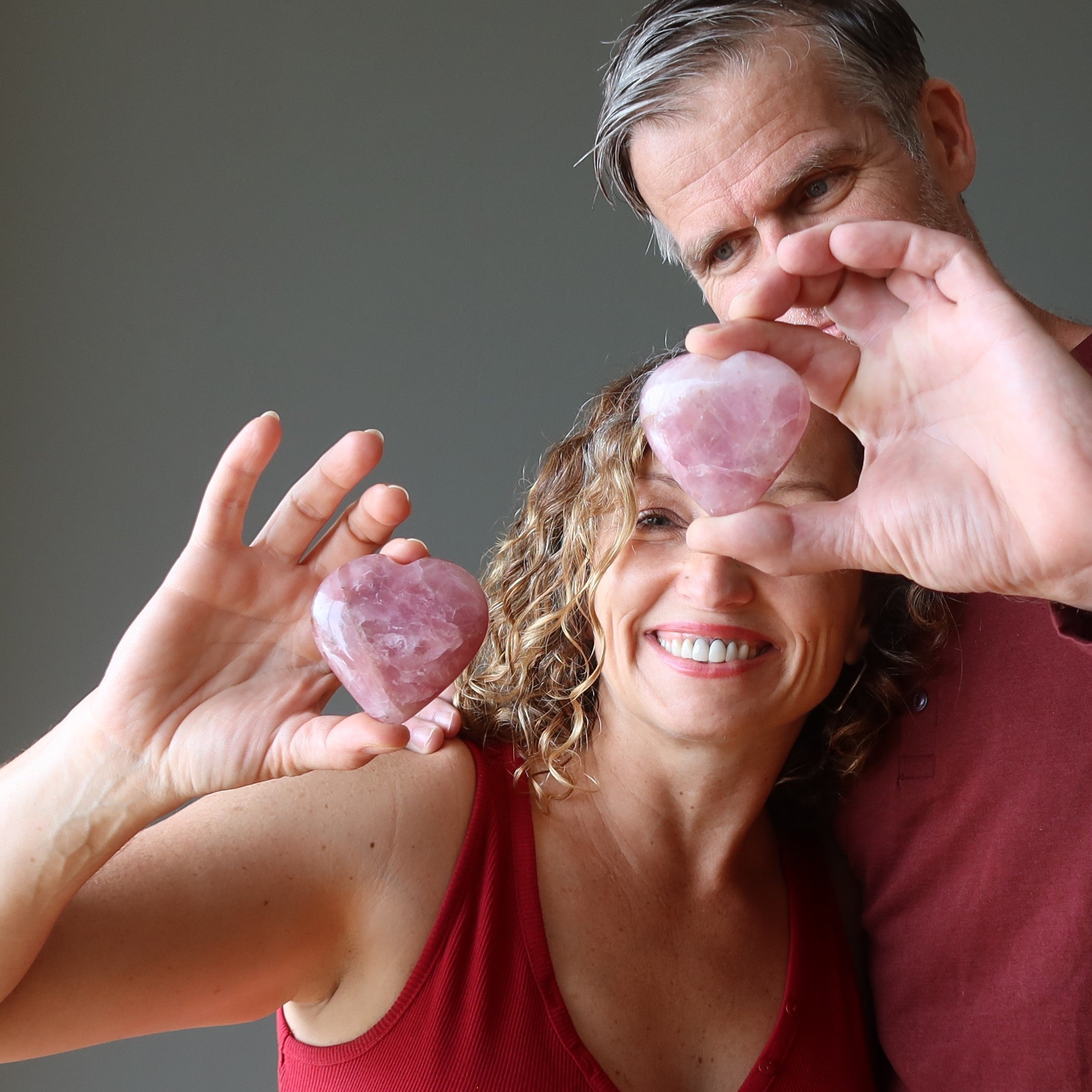 Cœur de quartz rose : un festival d'amour crépitant et pétillant