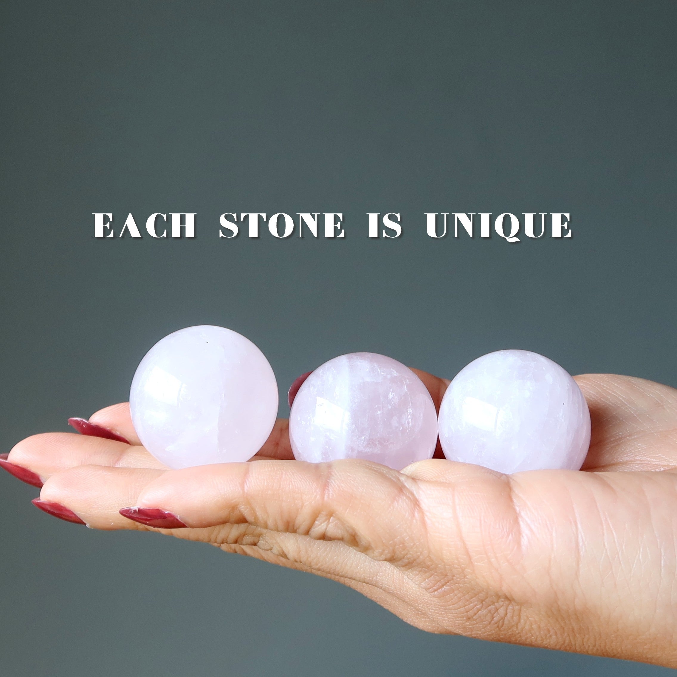 Rose Quartz Sphere Pink EQ Love Stone Crystal Ball