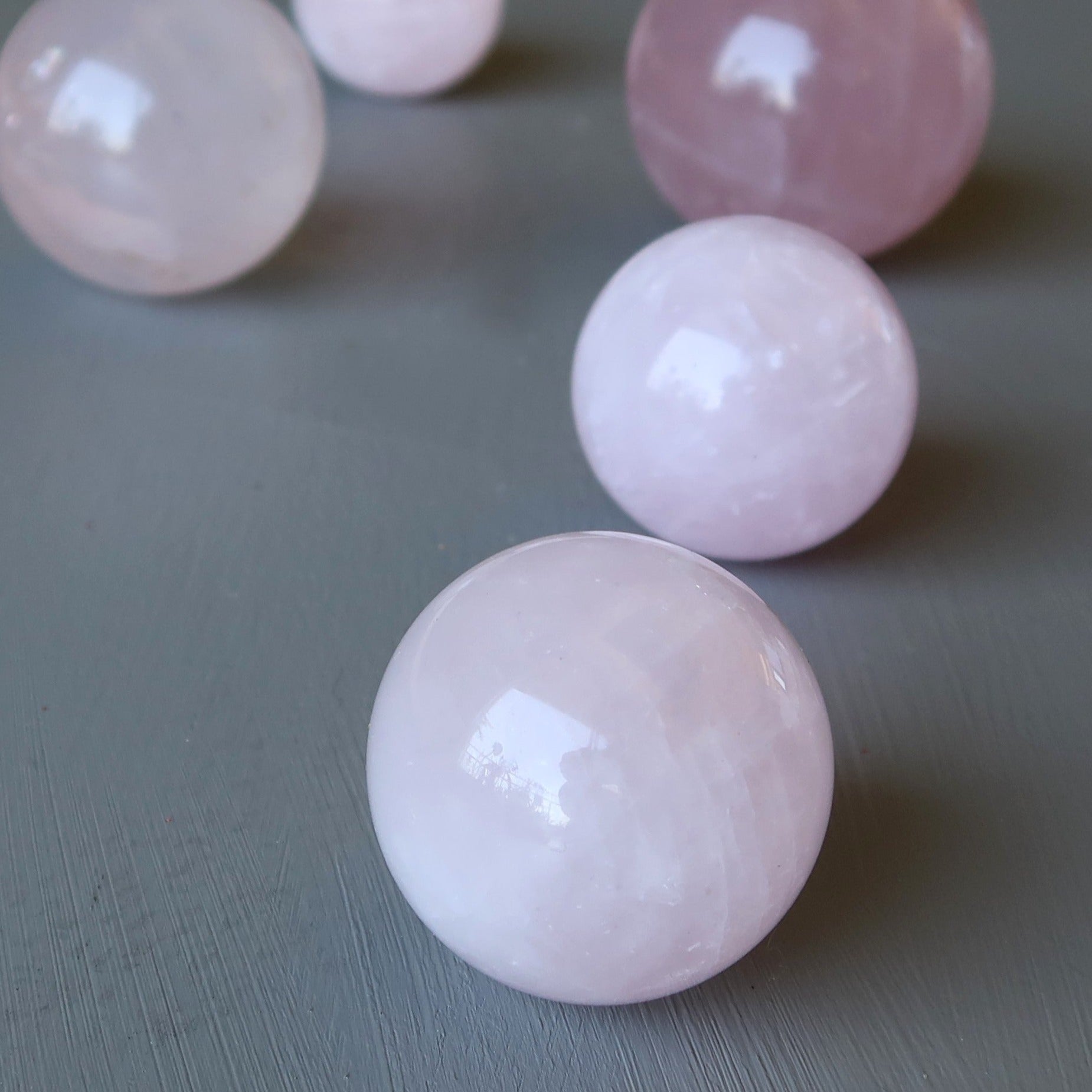 Sphère de quartz rose Guérisseur Guerrier Bal en cristal