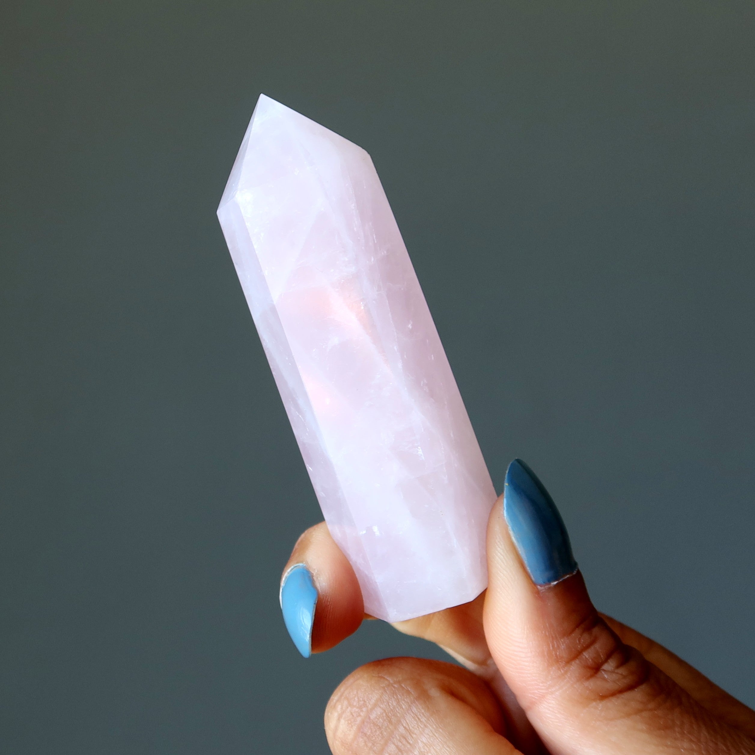 Tour baguette de quartz rose Guerrier blessé