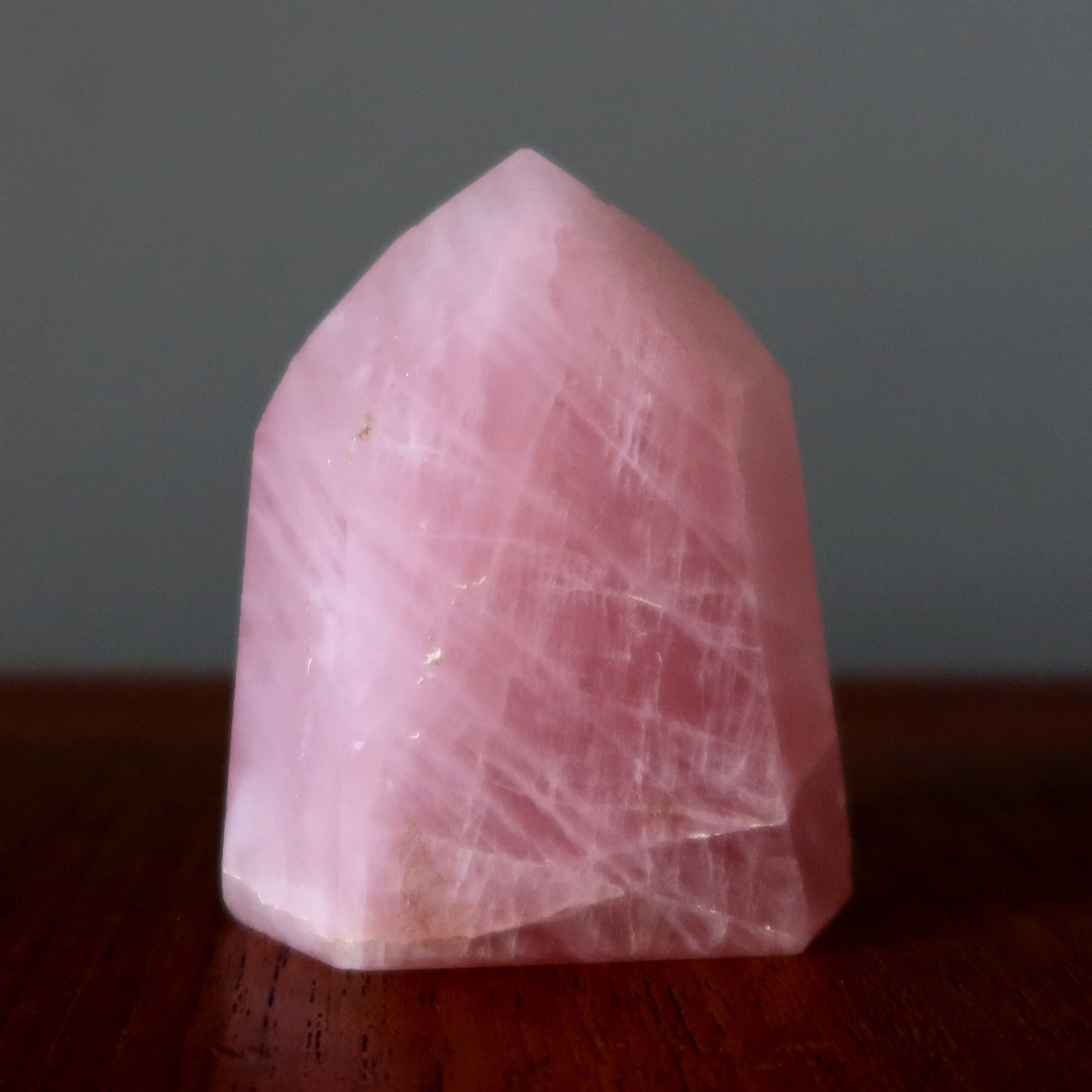 Tour baguette de quartz rose Guerrier blessé