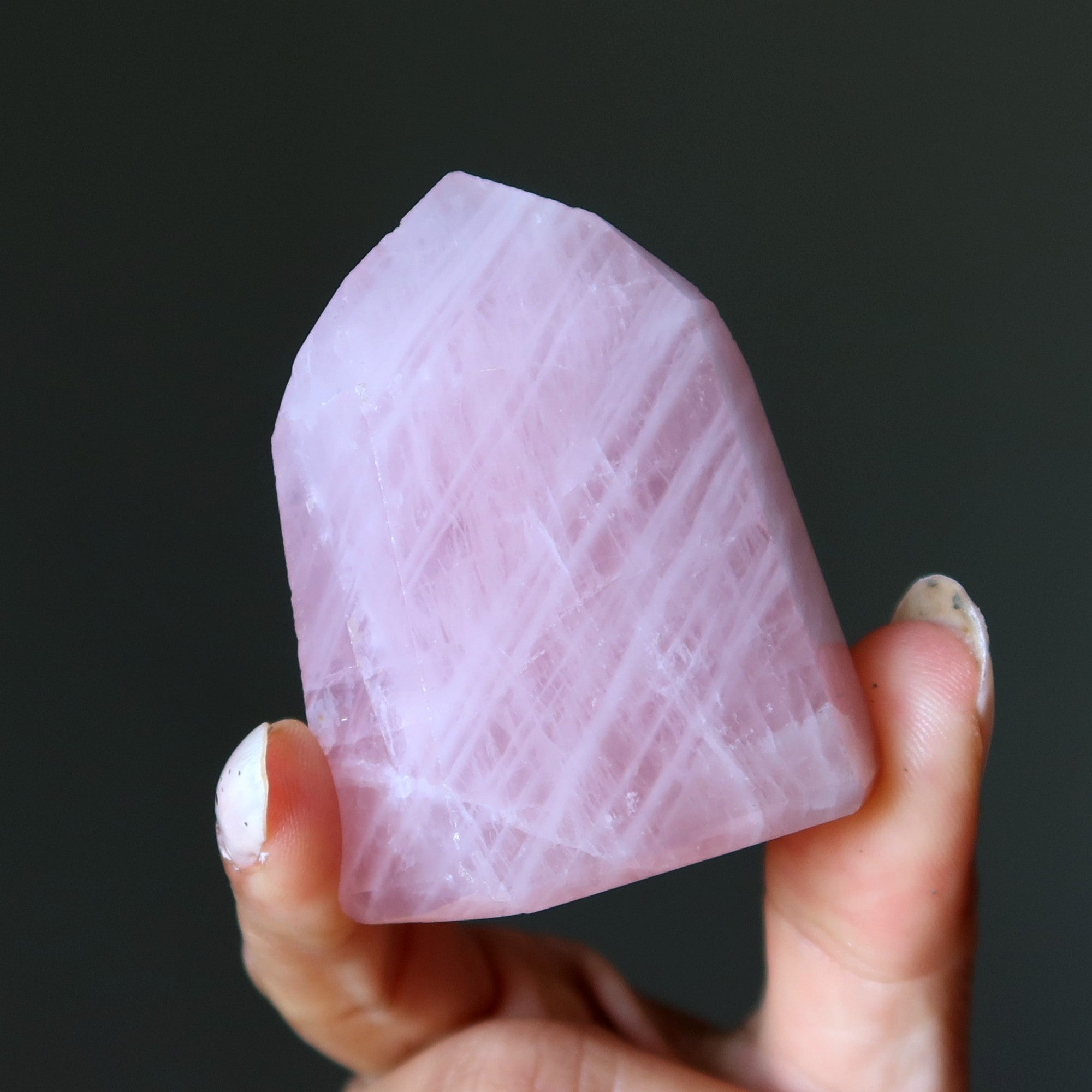 Tour baguette de quartz rose Guerrier blessé