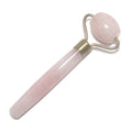 Rouleau de Massage en Quartz Rose pour le Visage, Soin Personnel, Pierre d'Amour