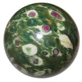 Ruby Fuchsite Sphere Green Lovers Royal Passion Crystal Ball