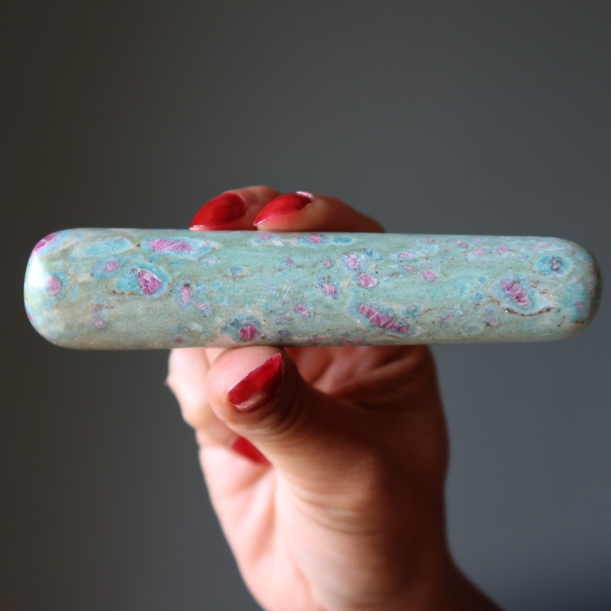 Ruby Fuchsite Massage Wand No Stress Crystal