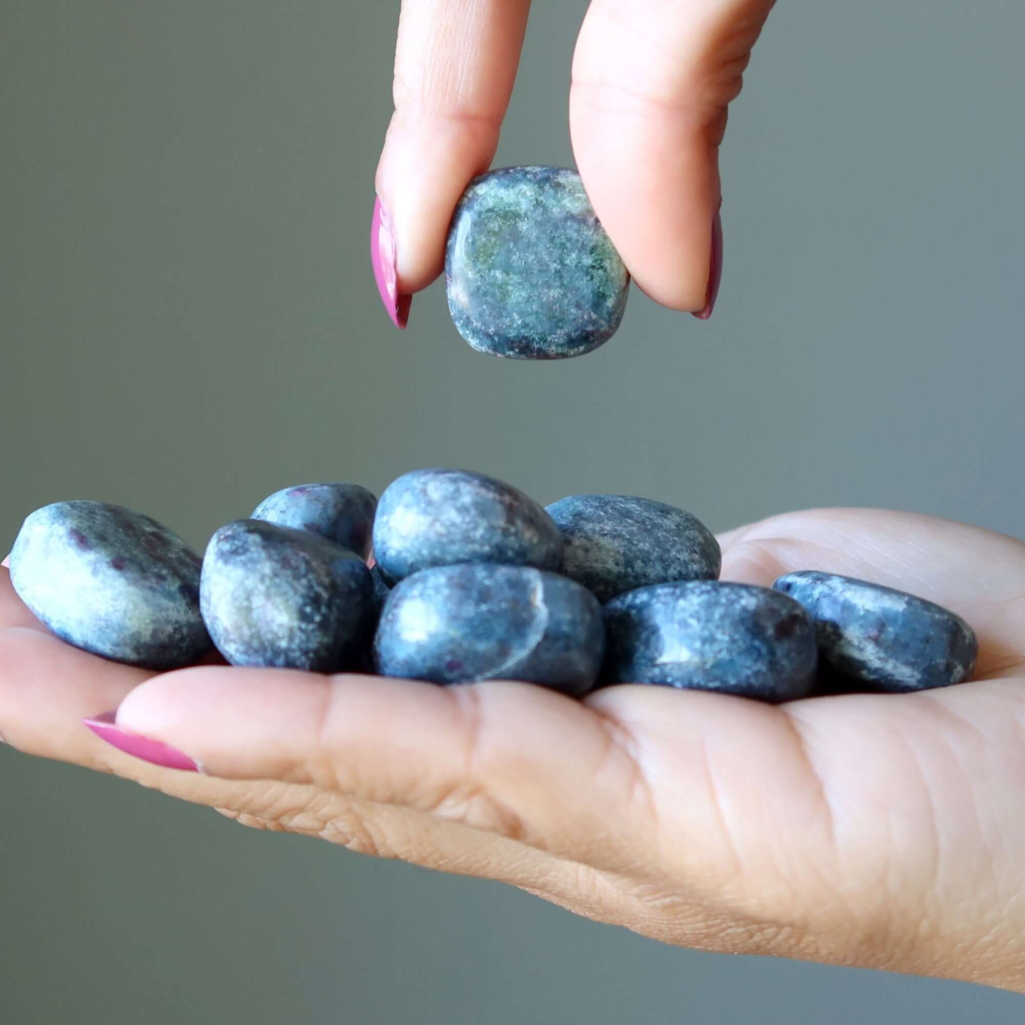 Ruby Kyanite Tumbled Stone Awakened Visions