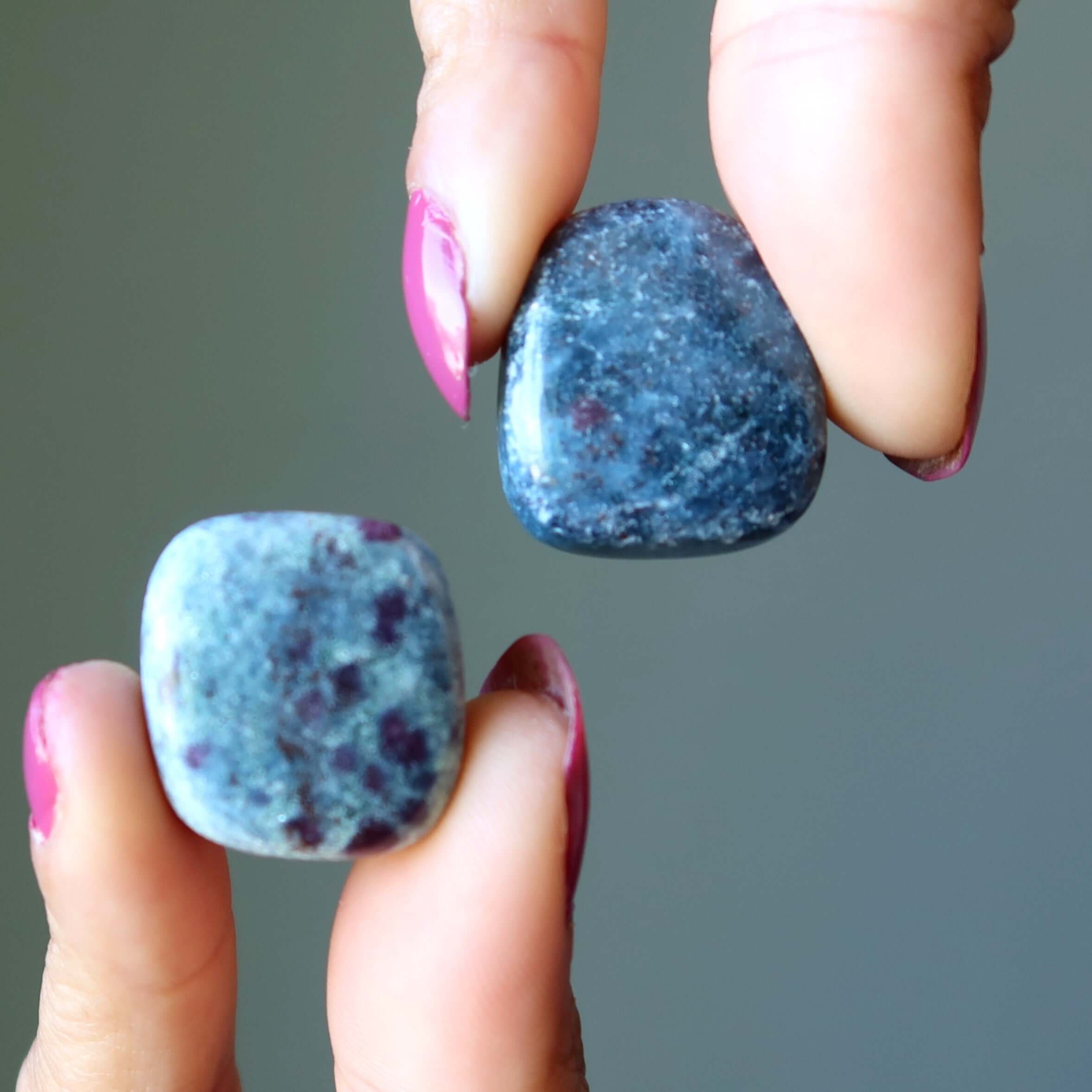 Ruby Kyanite Tumbled Stone Awakened Visions