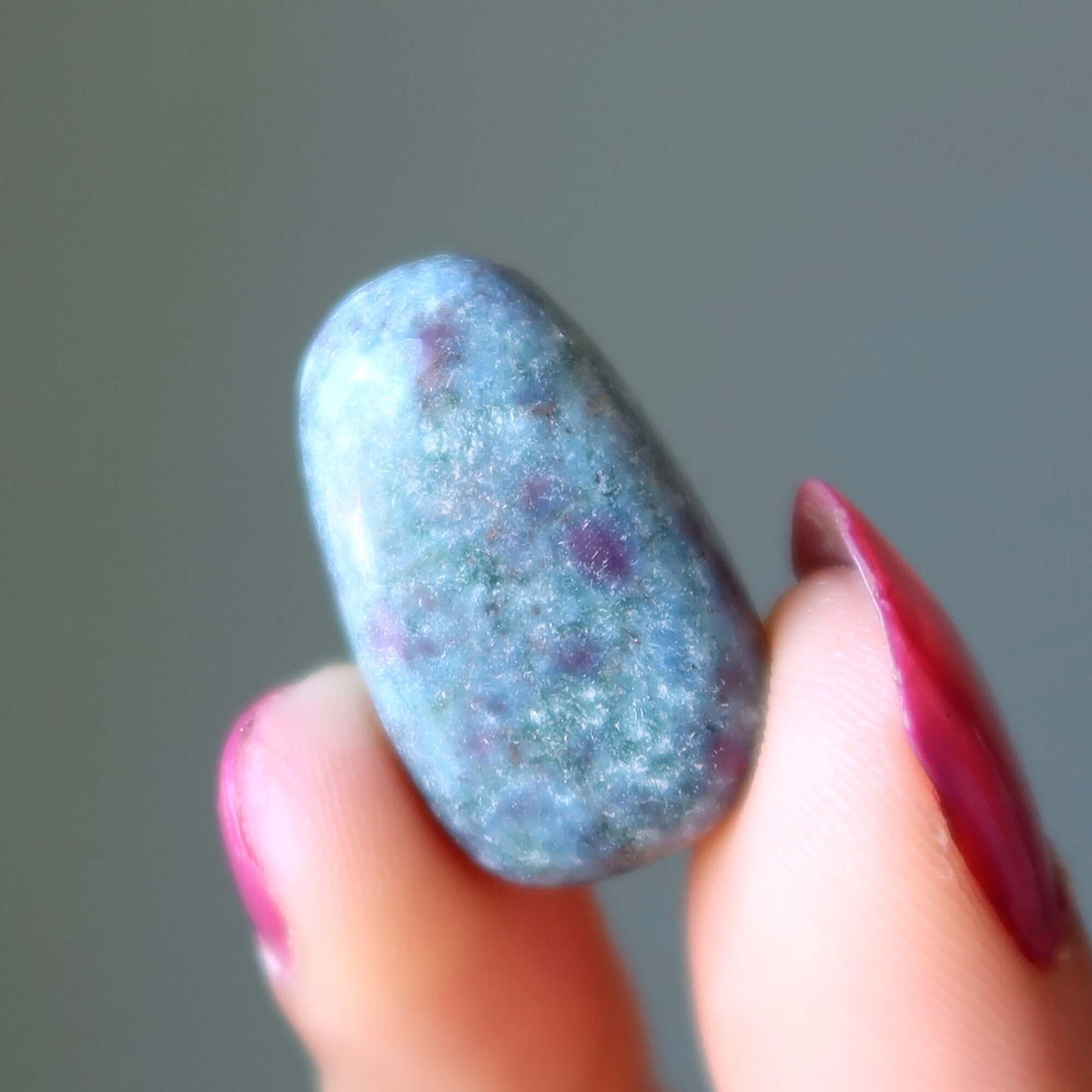 Ruby Kyanite Tumbled Stone Awakened Visions