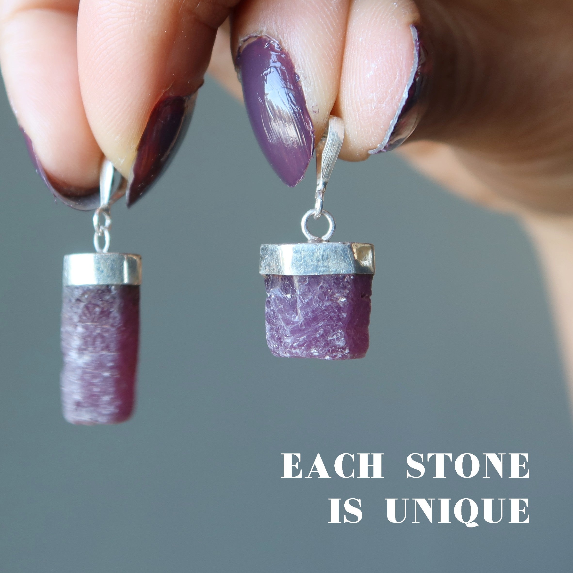 Red Ruby Pendant Real Raw Romance Gem Sterling