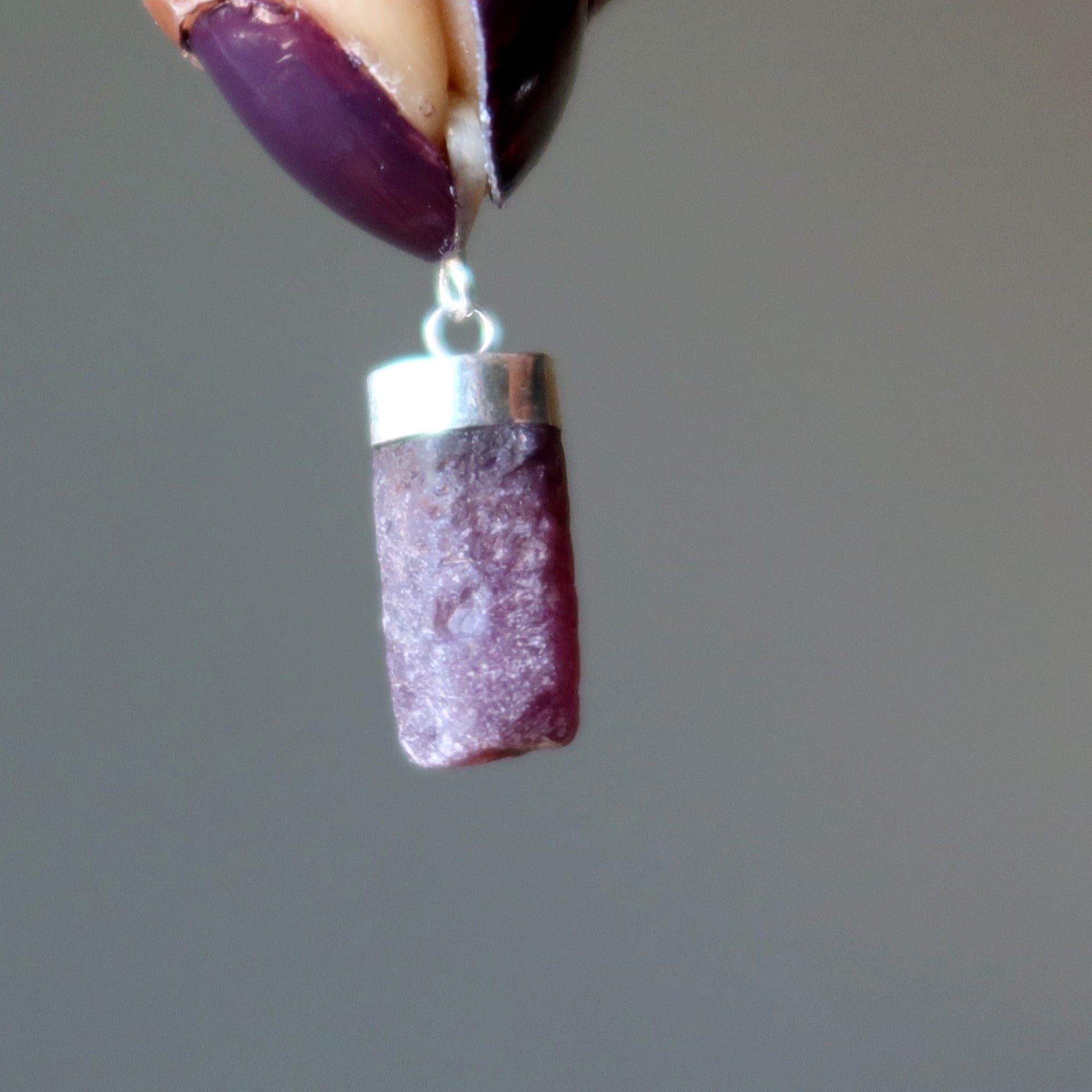 Red Ruby Pendant Real Raw Romance Gem Sterling
