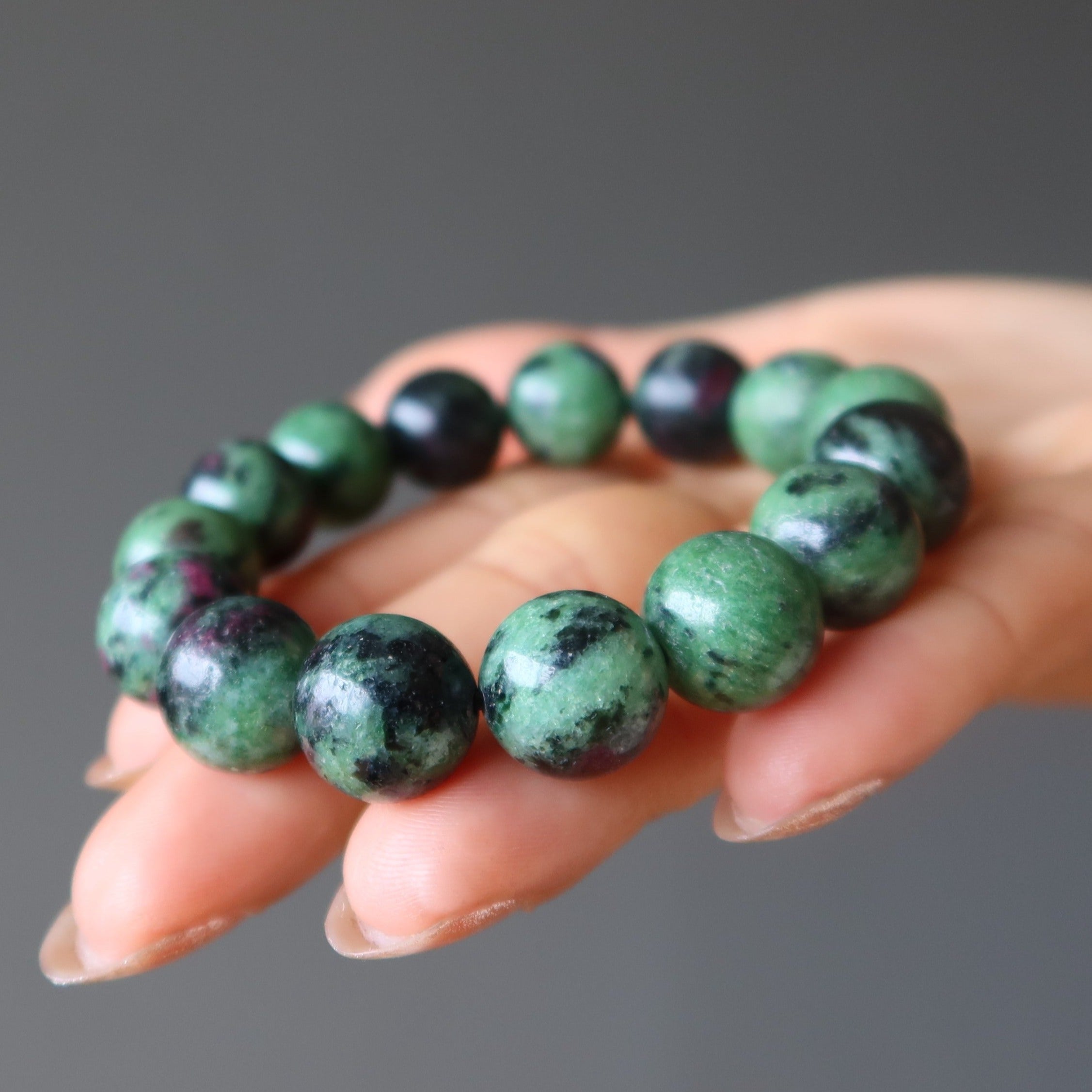 Ruby Zoisite Bracelet Enchanted Love Stones