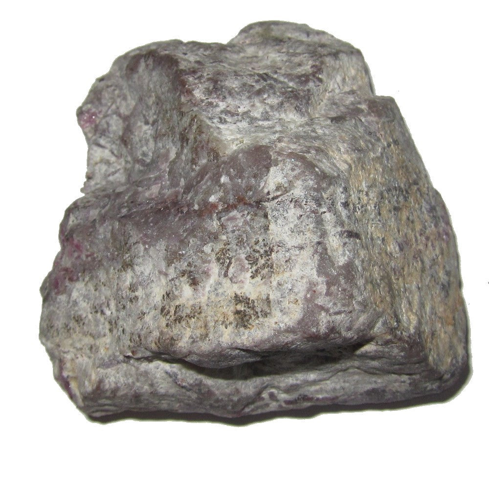 Rubis brut grappe de pierres précieuses lépidolite rouge cristal pierre spirituelle amour