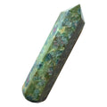 Ruby Fuchsite Wand Chakra Healing Generator Point Gemstone