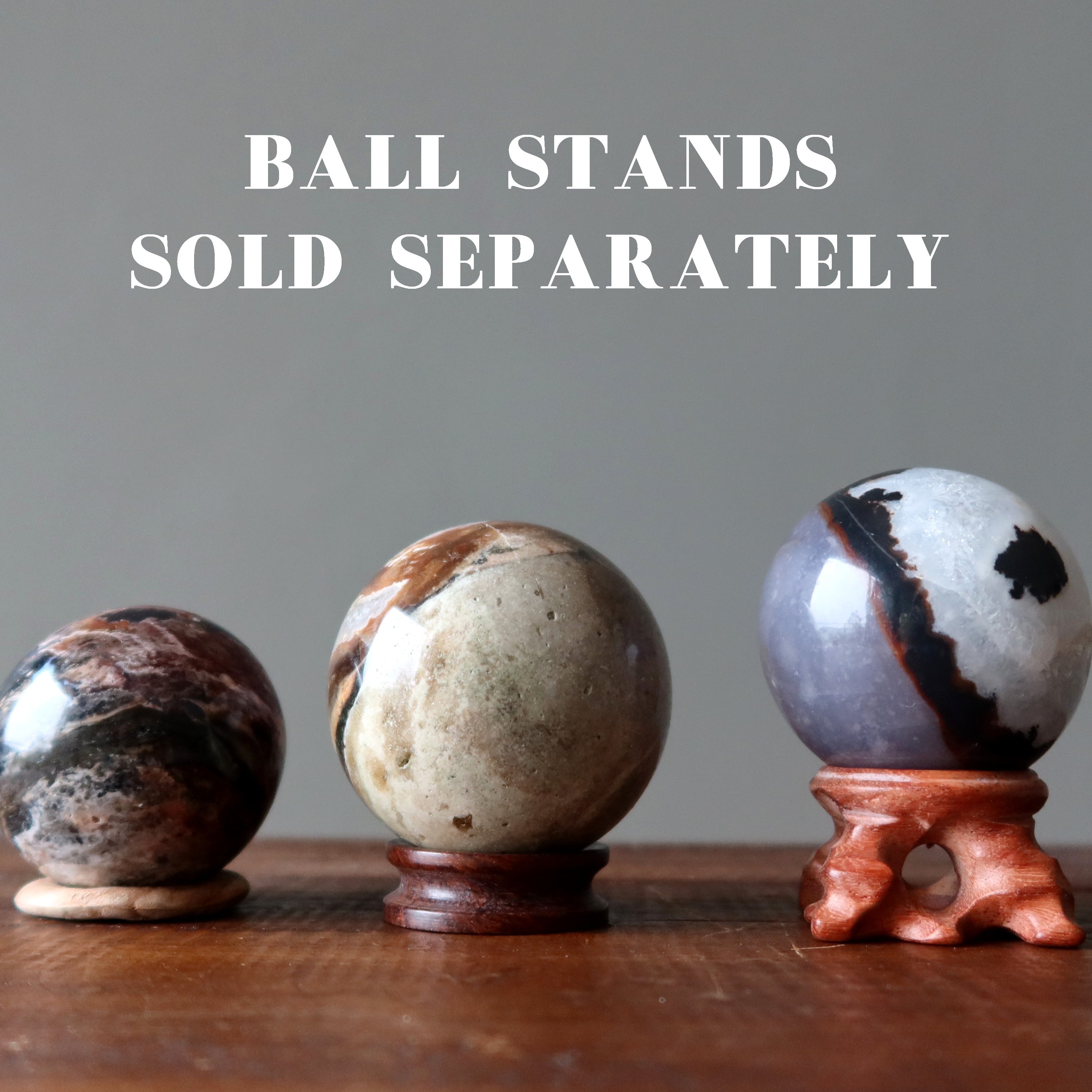 Sardonyx Sphere Brown Cream Aura Saver Crystal Ball