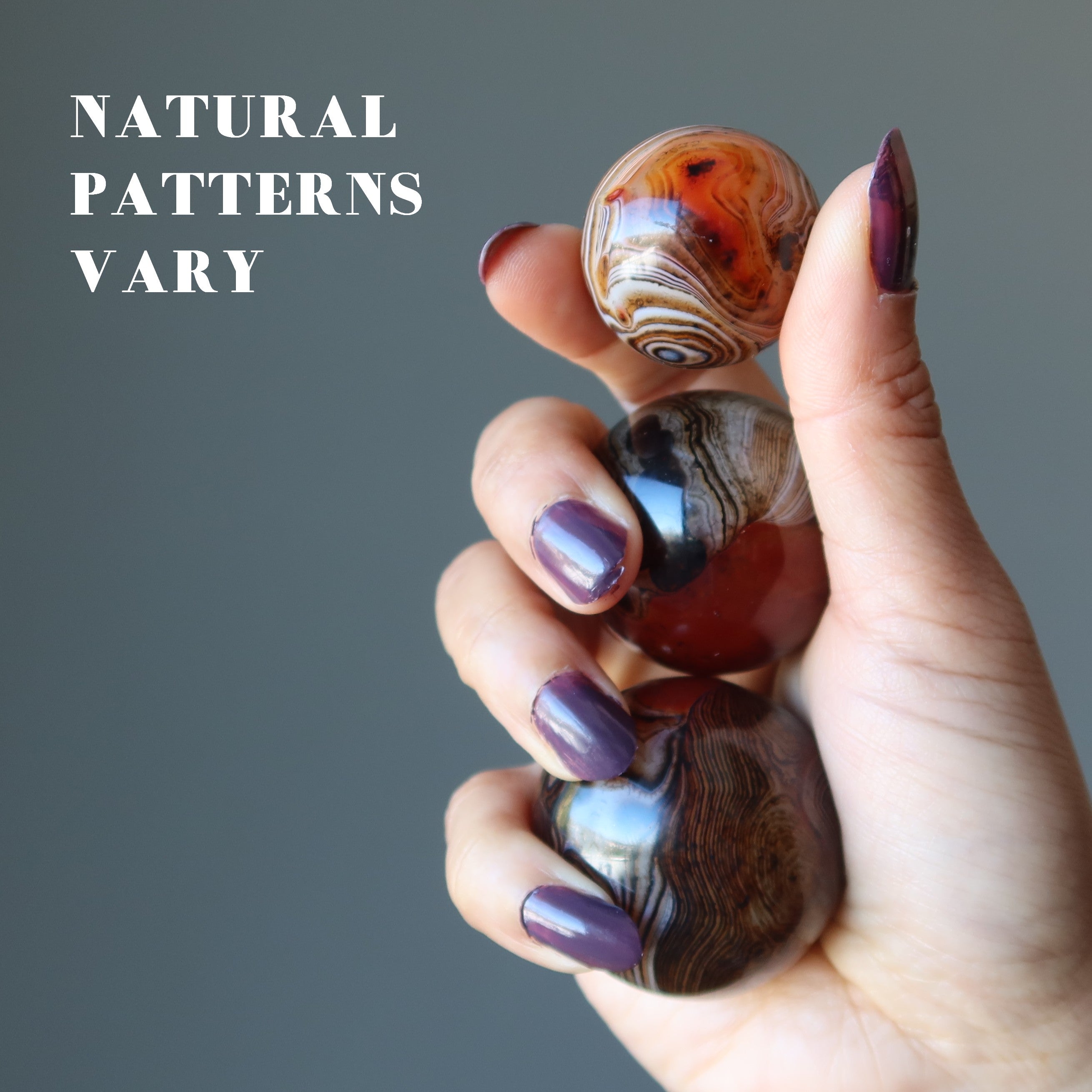 Sardonyx Sphere Steady Journey Crystal Ball