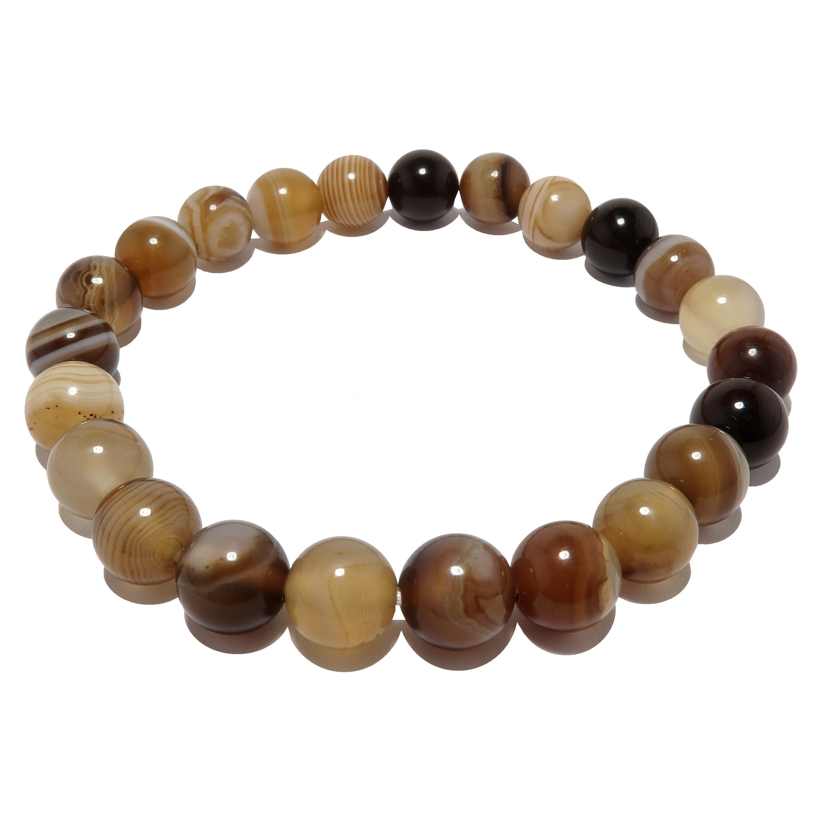 Sardonyx Armband Brauner Wegbereiter Reisestein
