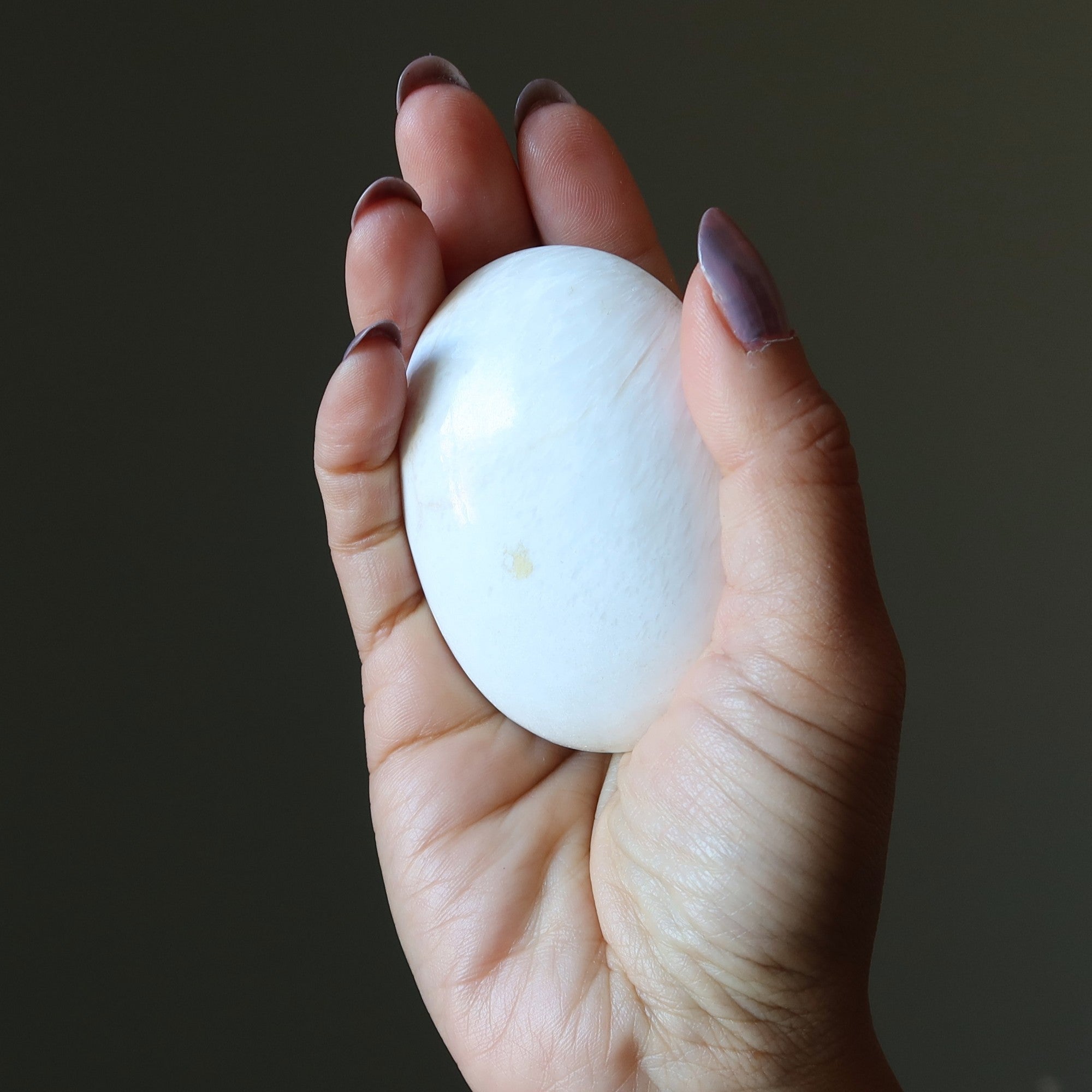 Scolecite Palm Stone Bundle Spiritual Cleansing Set of 3