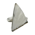 Scolecite Ring Pinnacle Sterling Silver Size 9.0