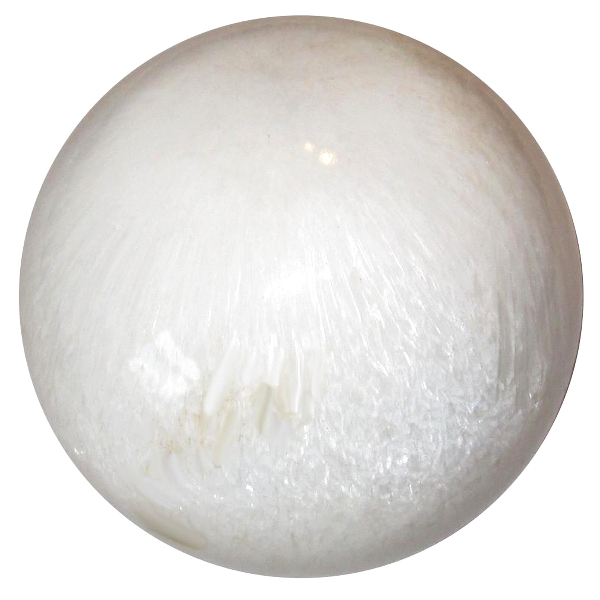 Sphère de Scolécite Boule de Cristal Douce Âme Blanche