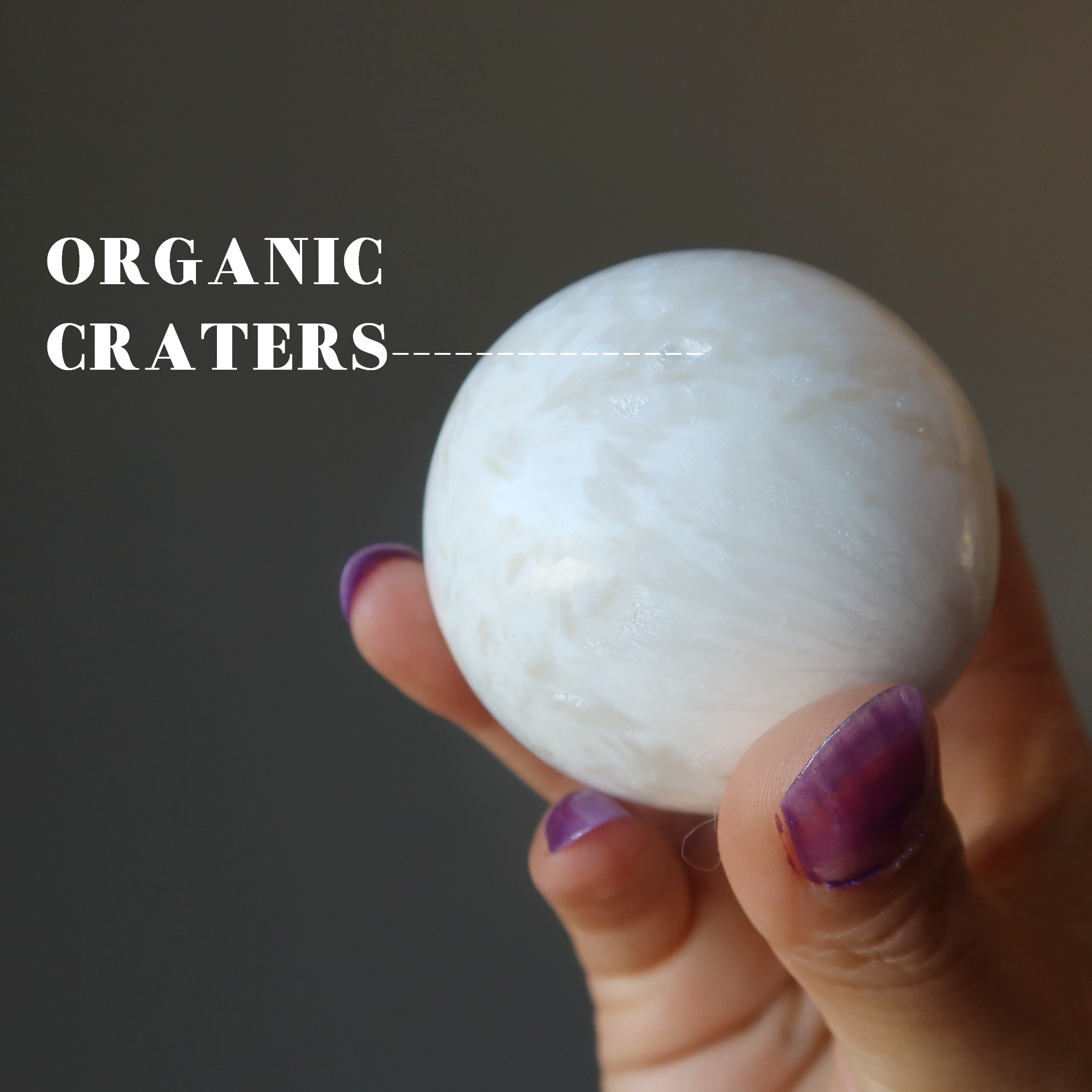 Sphère de Scolécite Boule de Cristal Douce Âme Blanche