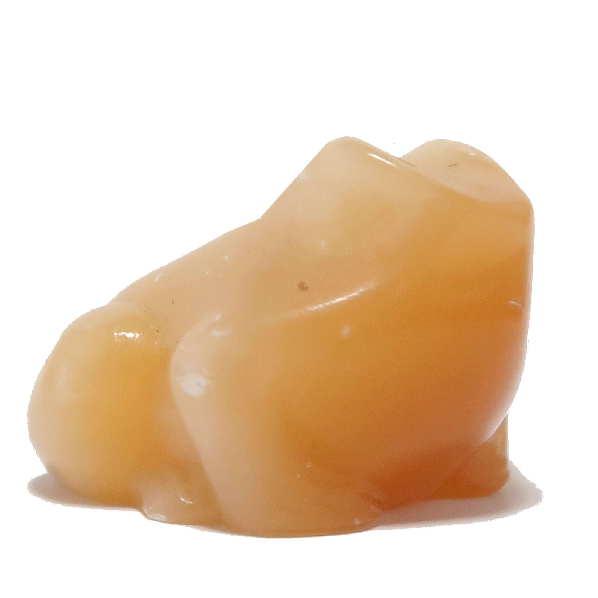 Orange Selenite Frog Hop to Enlightenment