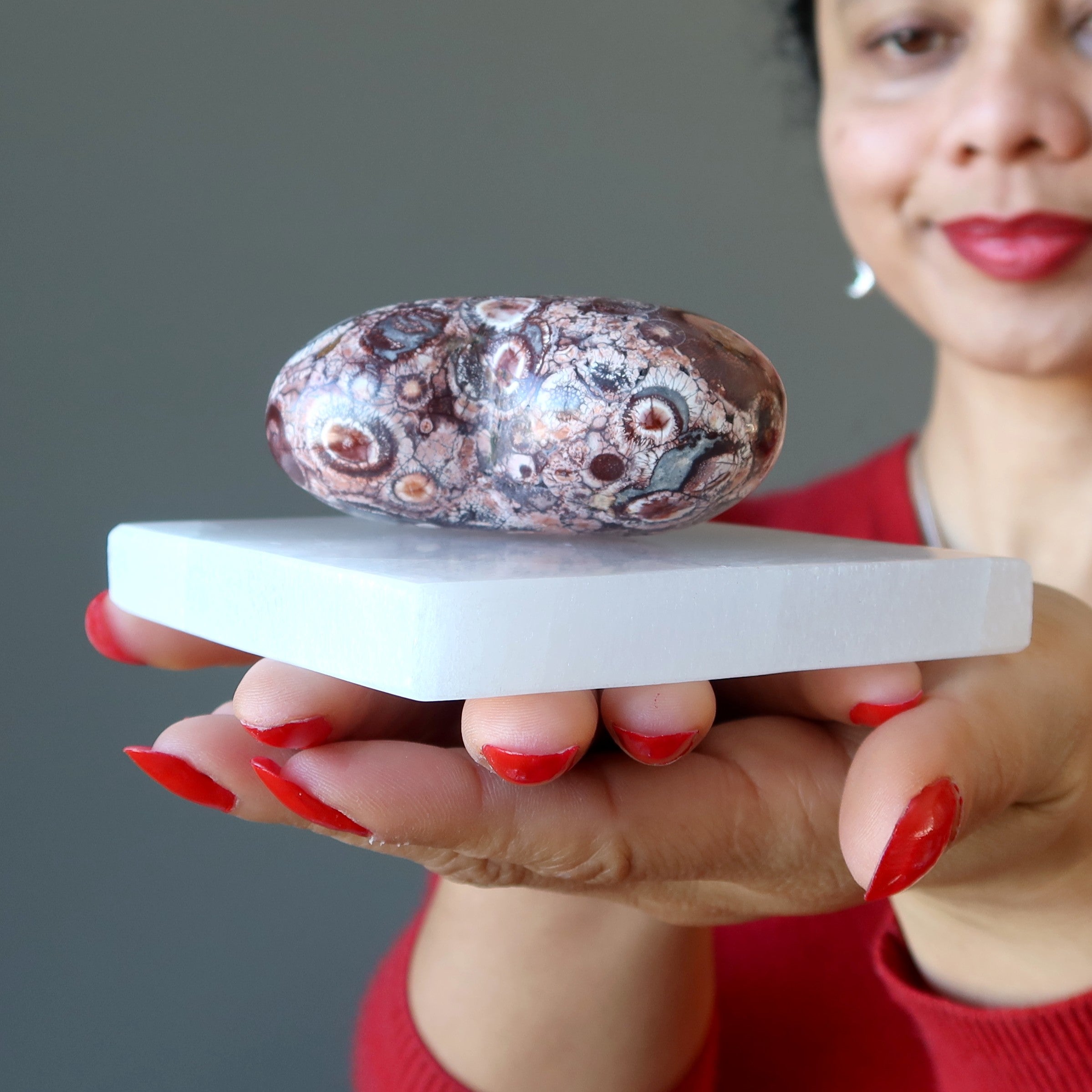 Selenite Charger Square Crystal and Jewelry Energizer