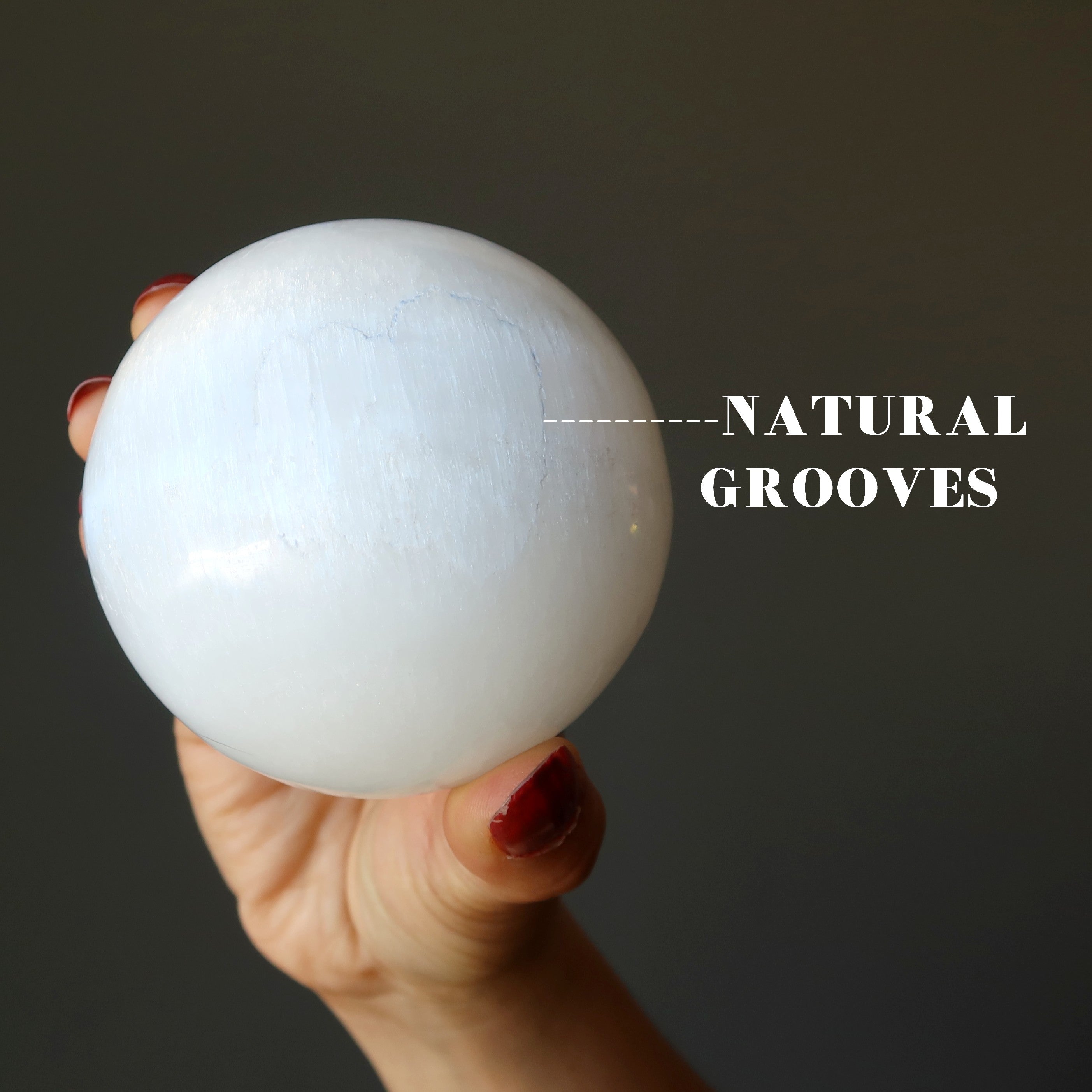 Selenite Sphere White Light Glowing Orb Crystal Ball