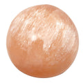 Orange Selenite Sphere Natural Energy Cleansing Crystal Ball