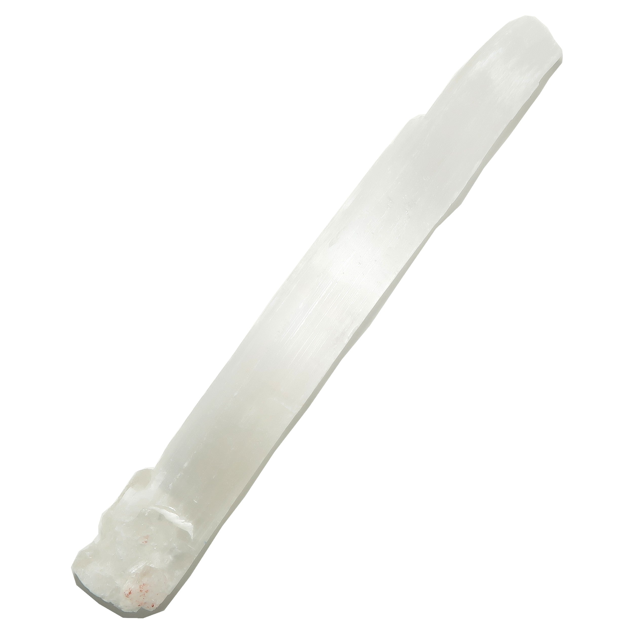 Selenite Raw Crystal Wand White Aura Sealing Stone