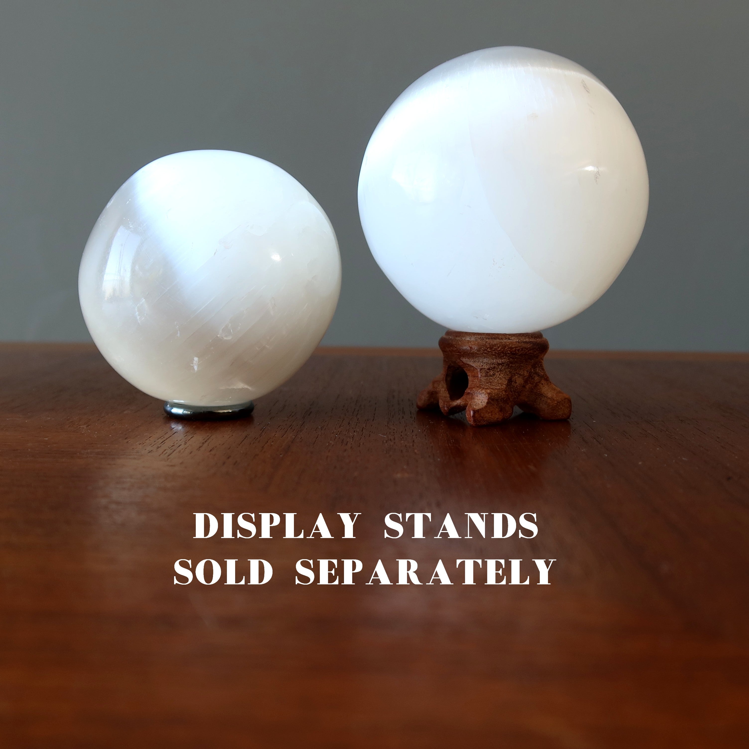 Selenite Sphere White Light Glowing Orb Crystal Ball