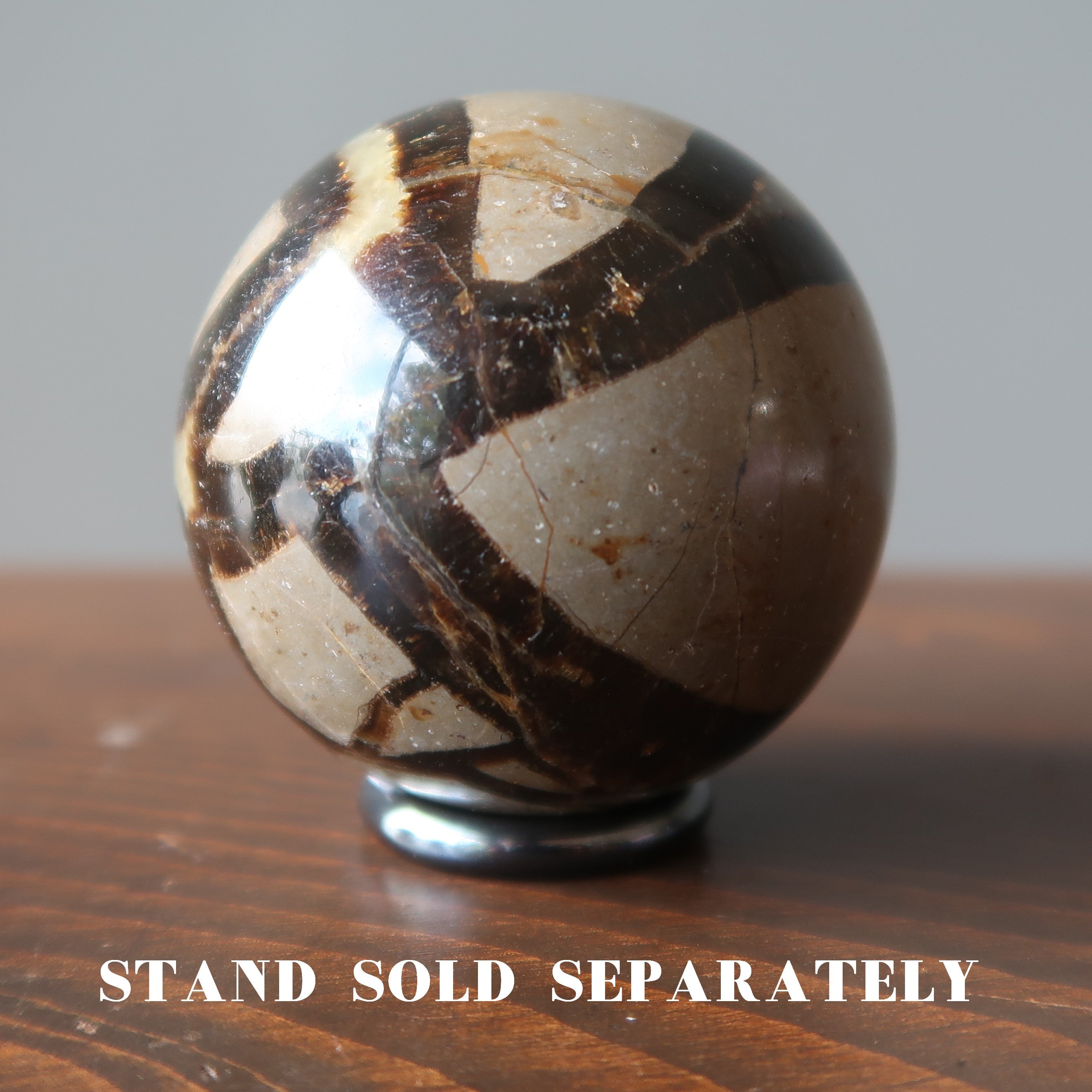 Sphère septarienne - Boule de cristal de la pierre du dragon puissant