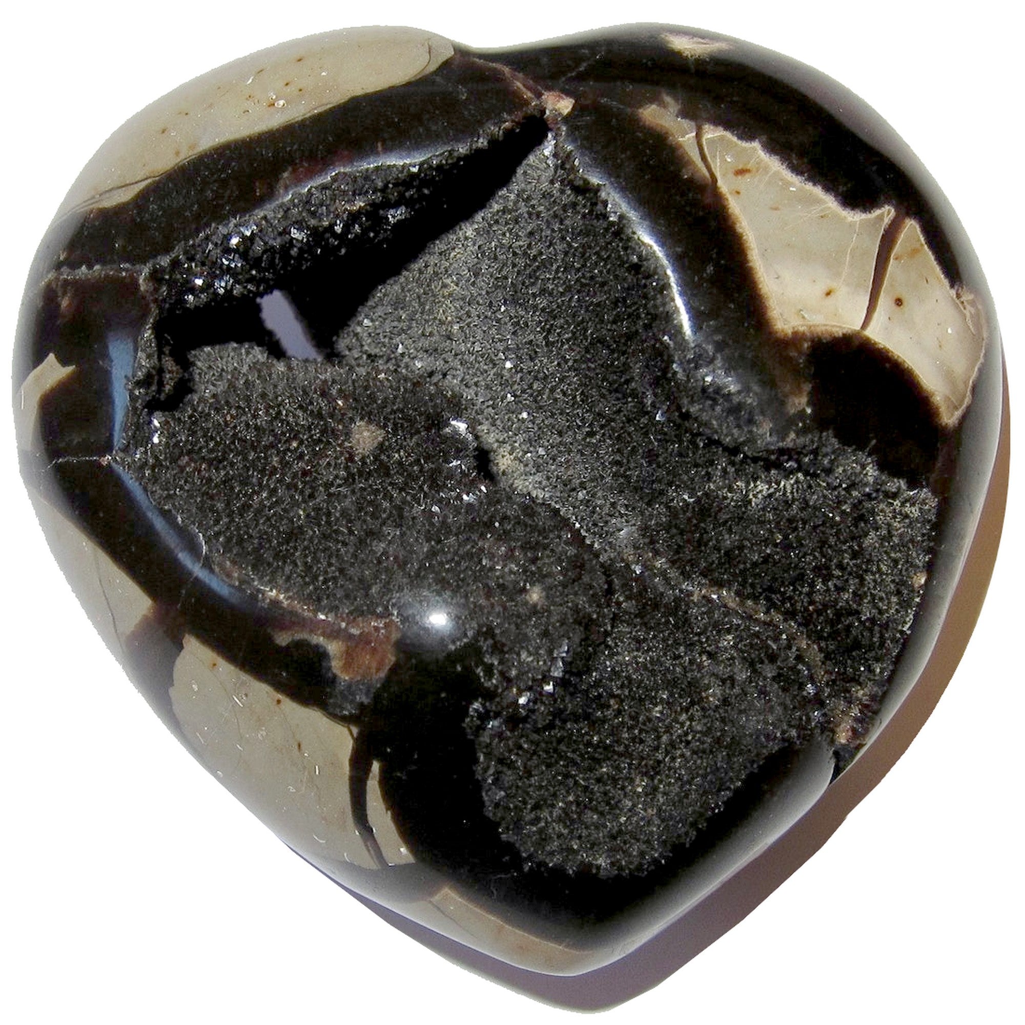 Cœur septaria Géode Dragon Stone Cluster