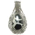 Septarian Pendant White Dragon in the Night Protection Stone