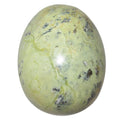 Serpentine Egg Green Kundalini Rising Meditation Crystal