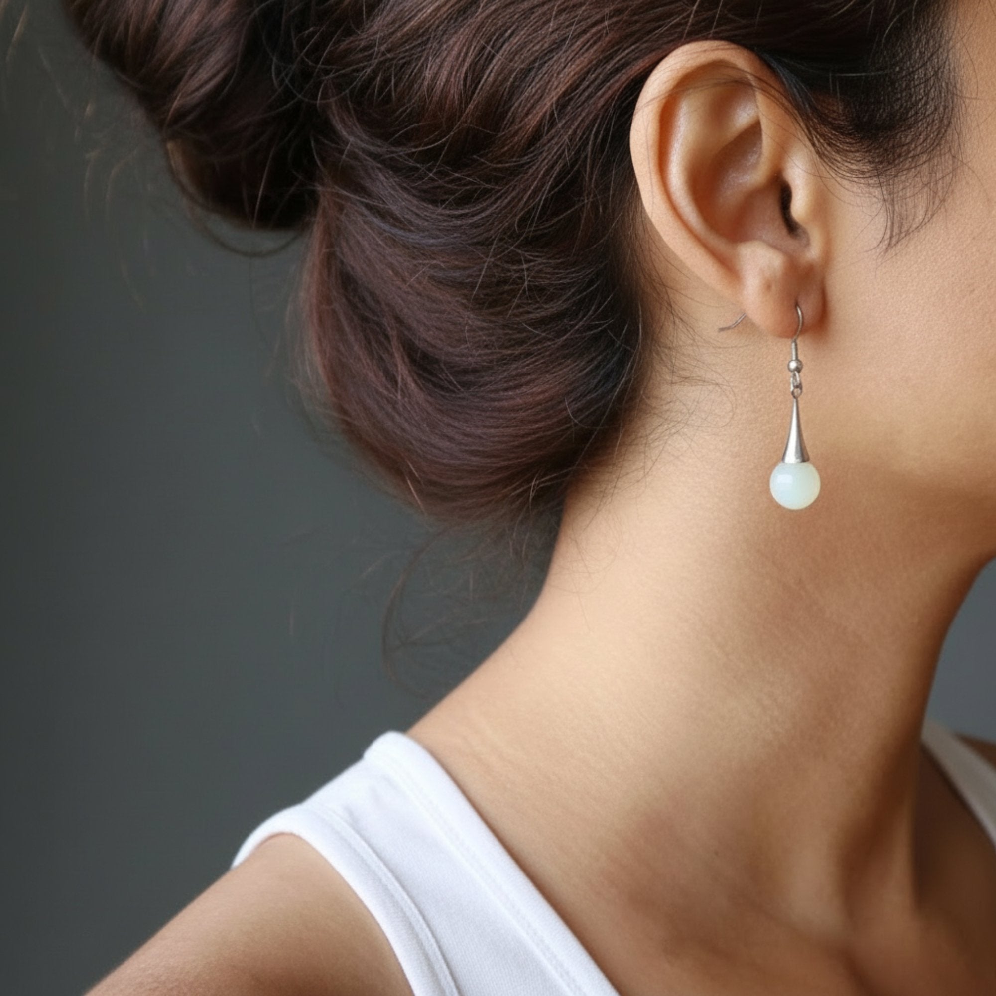 Serpentine Earrings Daydreamer Calm Green