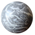 Brachiopod Fossil Sphere Ancient Gray Shell Limestone Crystal Ball