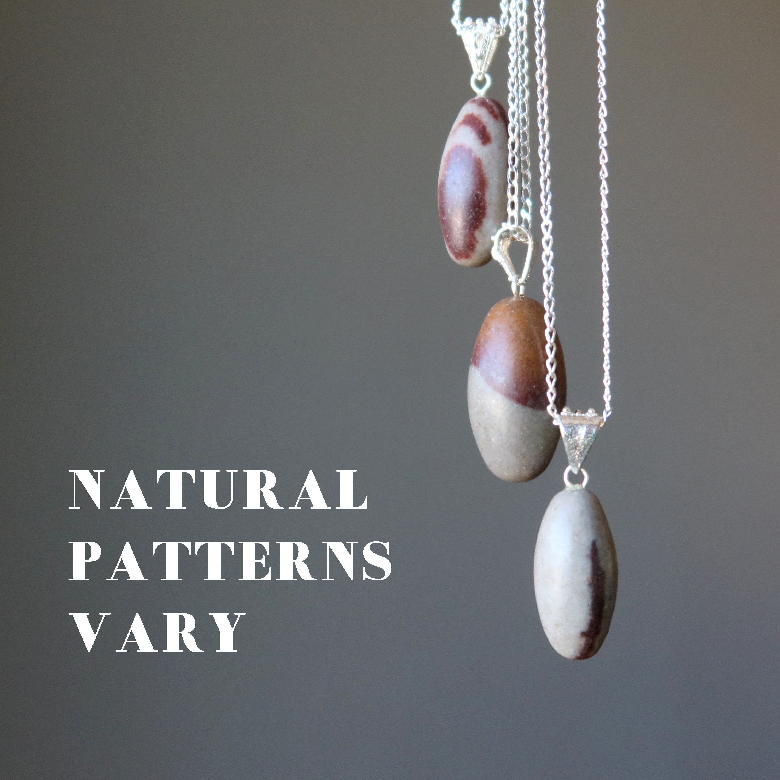 Schmuckfertigung: Shiva Lingam Kette Ei Sterling Silber