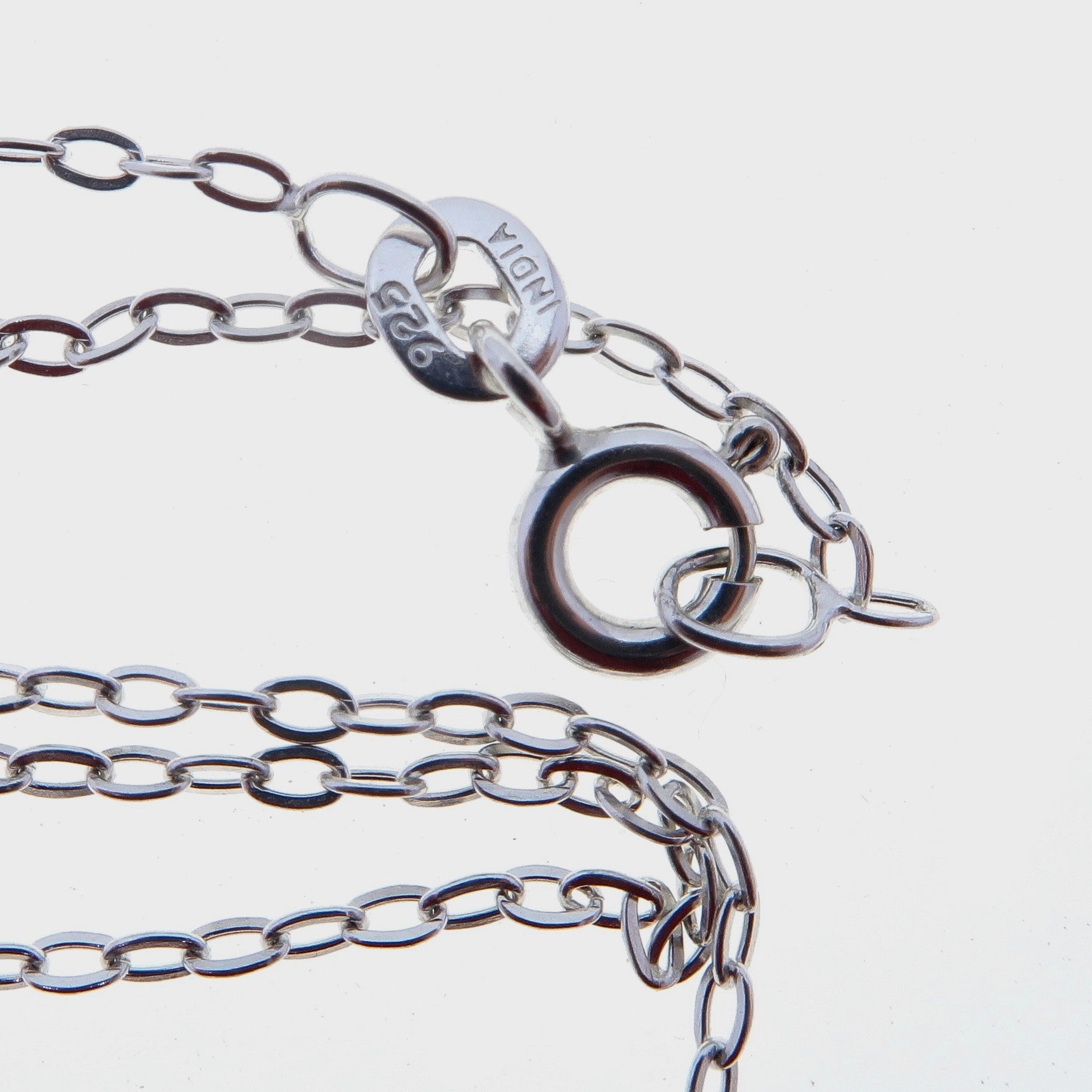 Schmuckfertigung: Shiva Lingam Kette Ei Sterling Silber