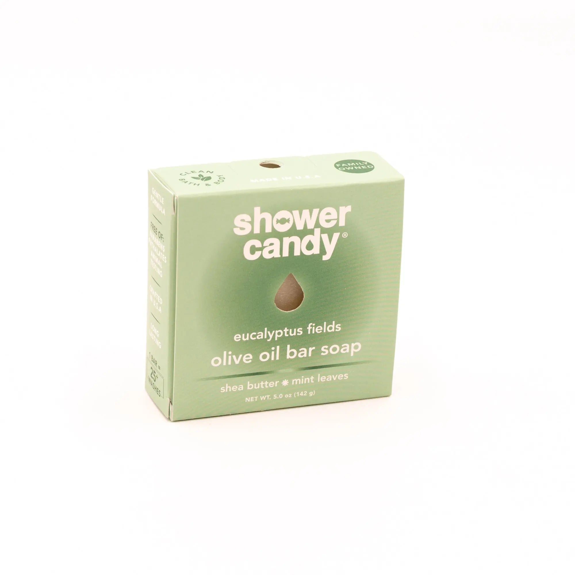 Savon en barre Eucalyptus Fields – Nettoyage rafraîchissant à l'huile d'olive