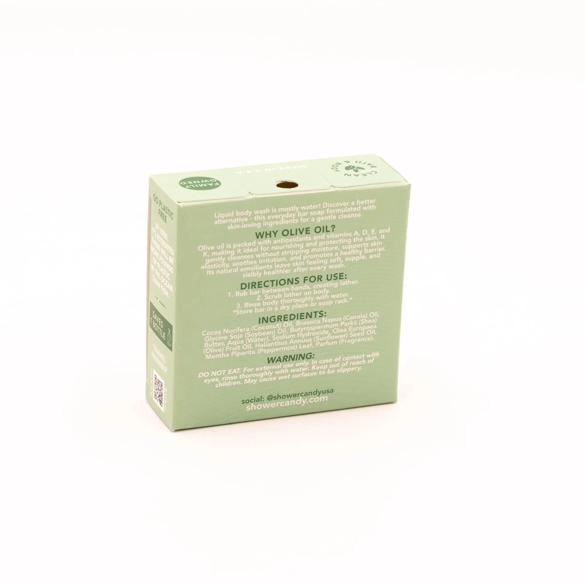 Savon en barre Eucalyptus Fields – Nettoyage rafraîchissant à l'huile d'olive