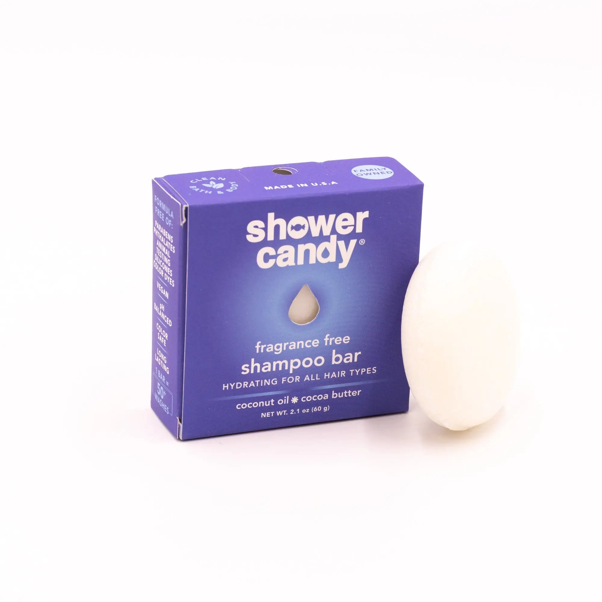 Shampooing solide sans parfum – Hydratant pour tous types de cheveux