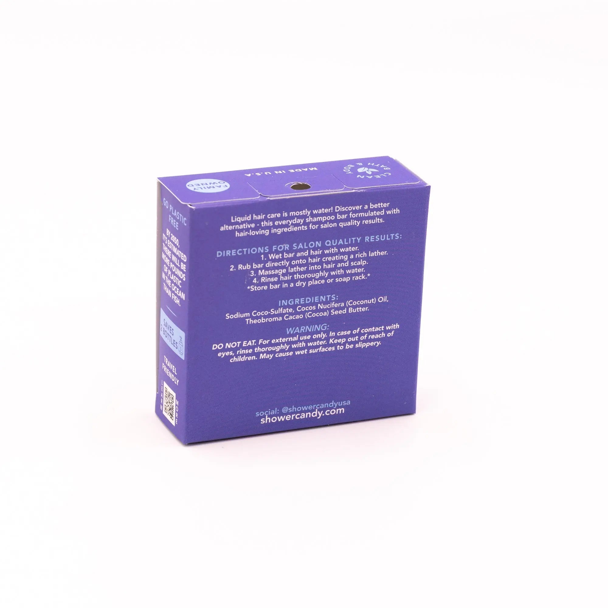 Shampooing solide sans parfum – Hydratant pour tous types de cheveux