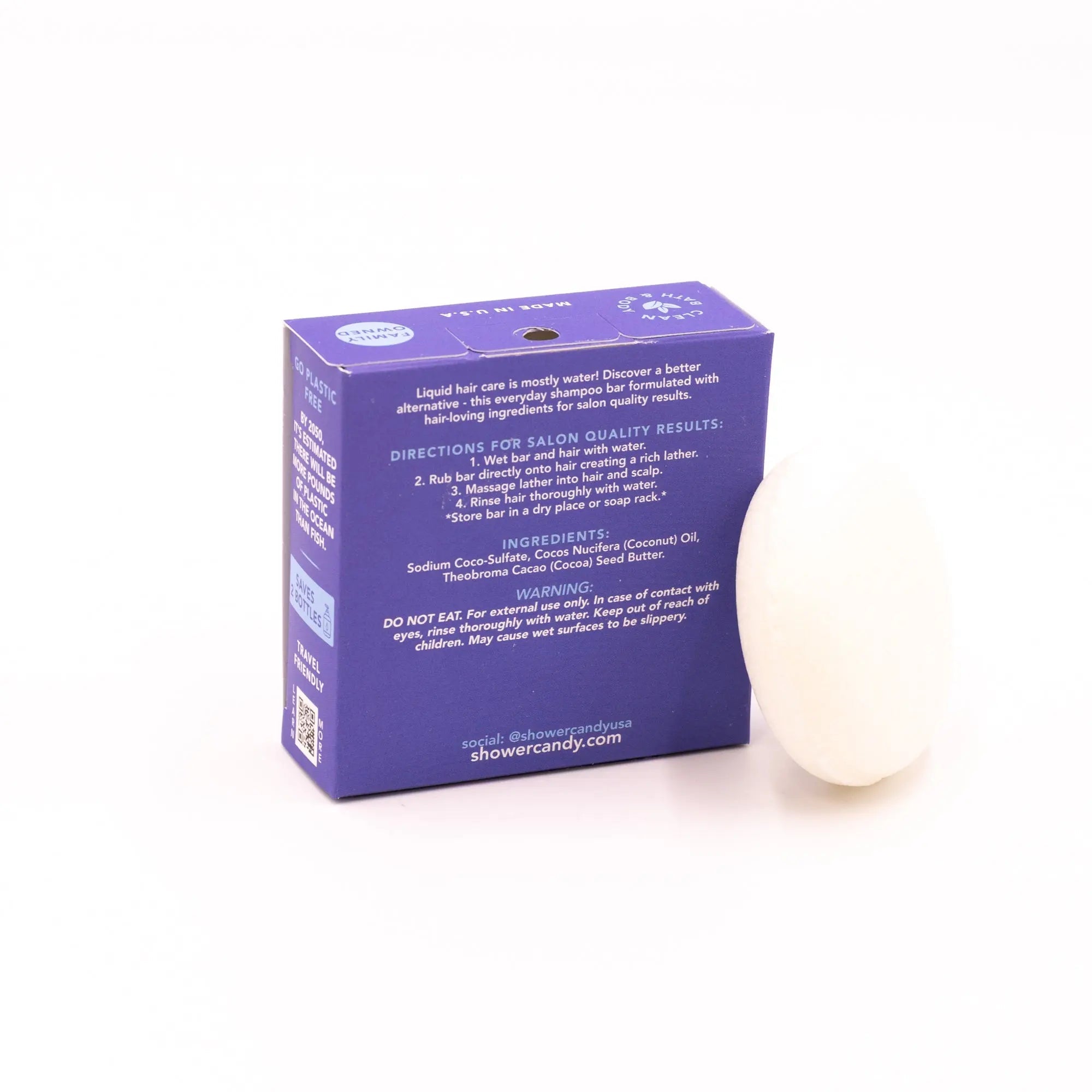 Shampooing solide sans parfum – Hydratant pour tous types de cheveux