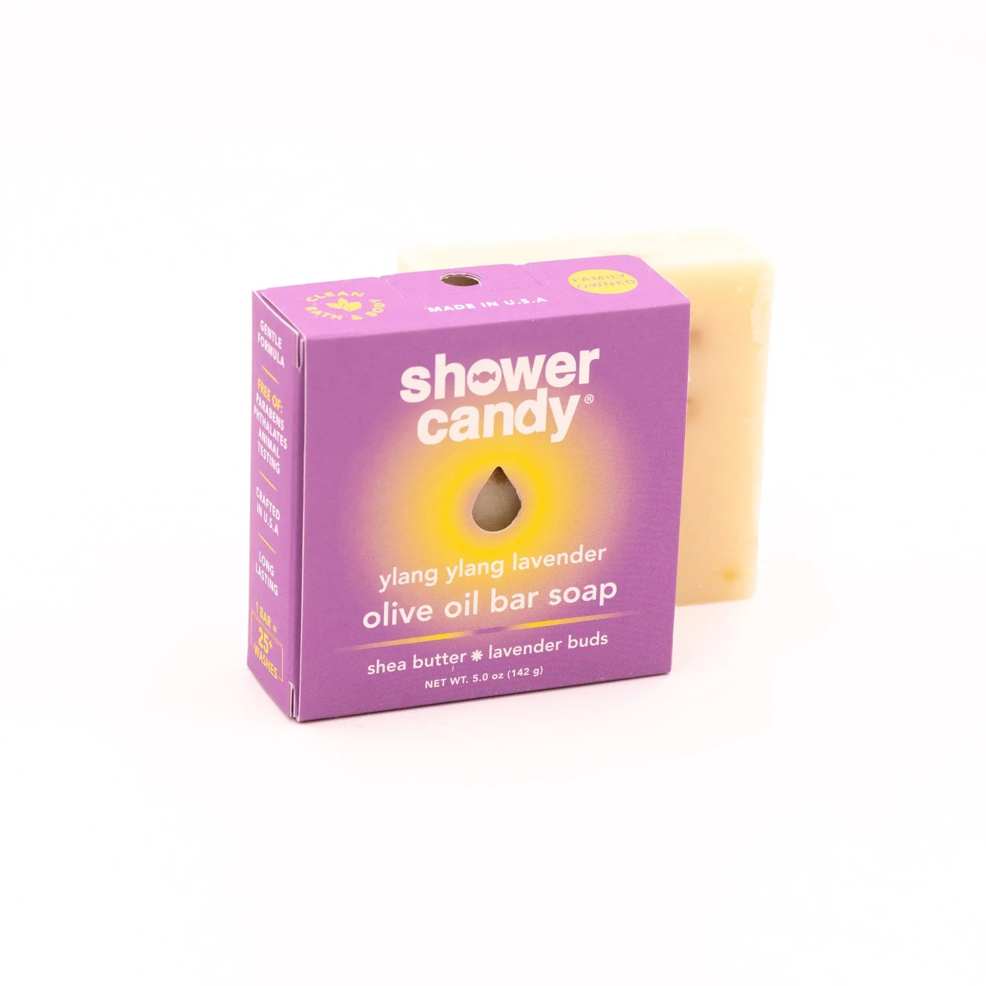Savon en barre Ylang Ylang Lavande – Nettoyage nourrissant à l'huile d'olive