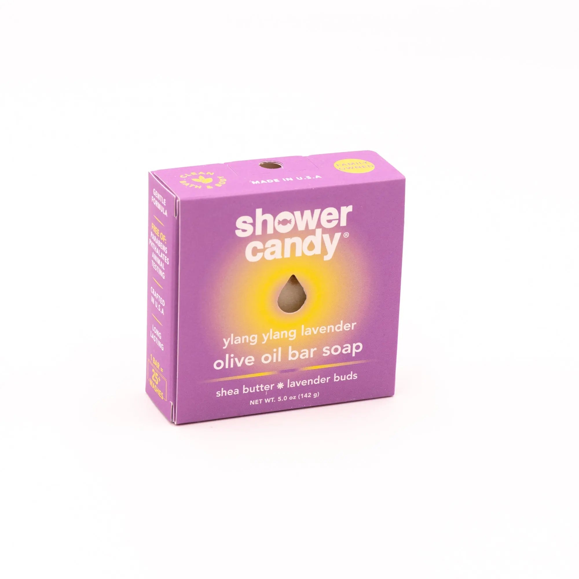 Savon en barre Ylang Ylang Lavande – Nettoyage nourrissant à l'huile d'olive
