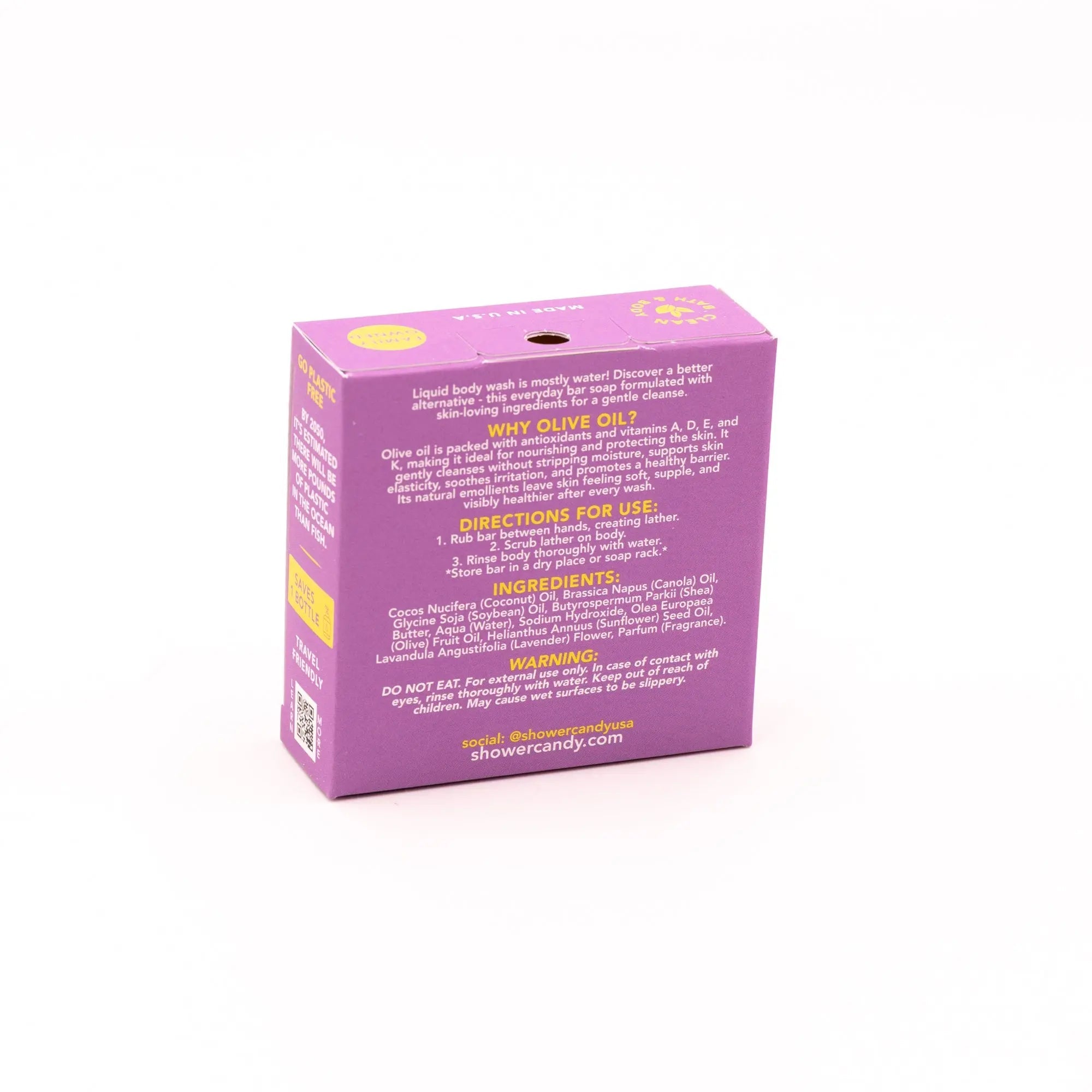 Savon en barre Ylang Ylang Lavande – Nettoyage nourrissant à l'huile d'olive